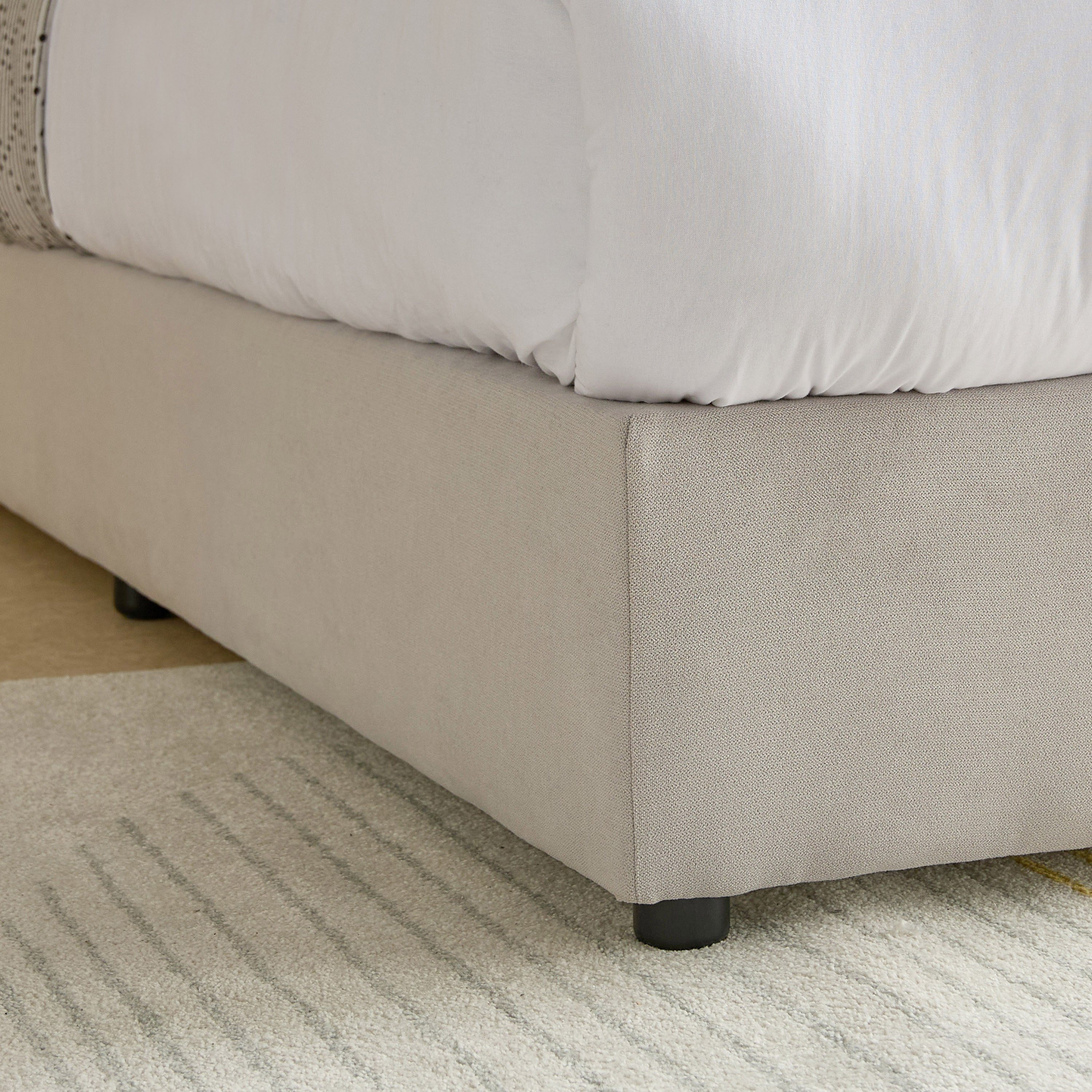 Curvy Riston Upholstered Single Bed - 90x200 cm-hbxkidsandyouth-bedsandbedsets-beds-single-image-5
