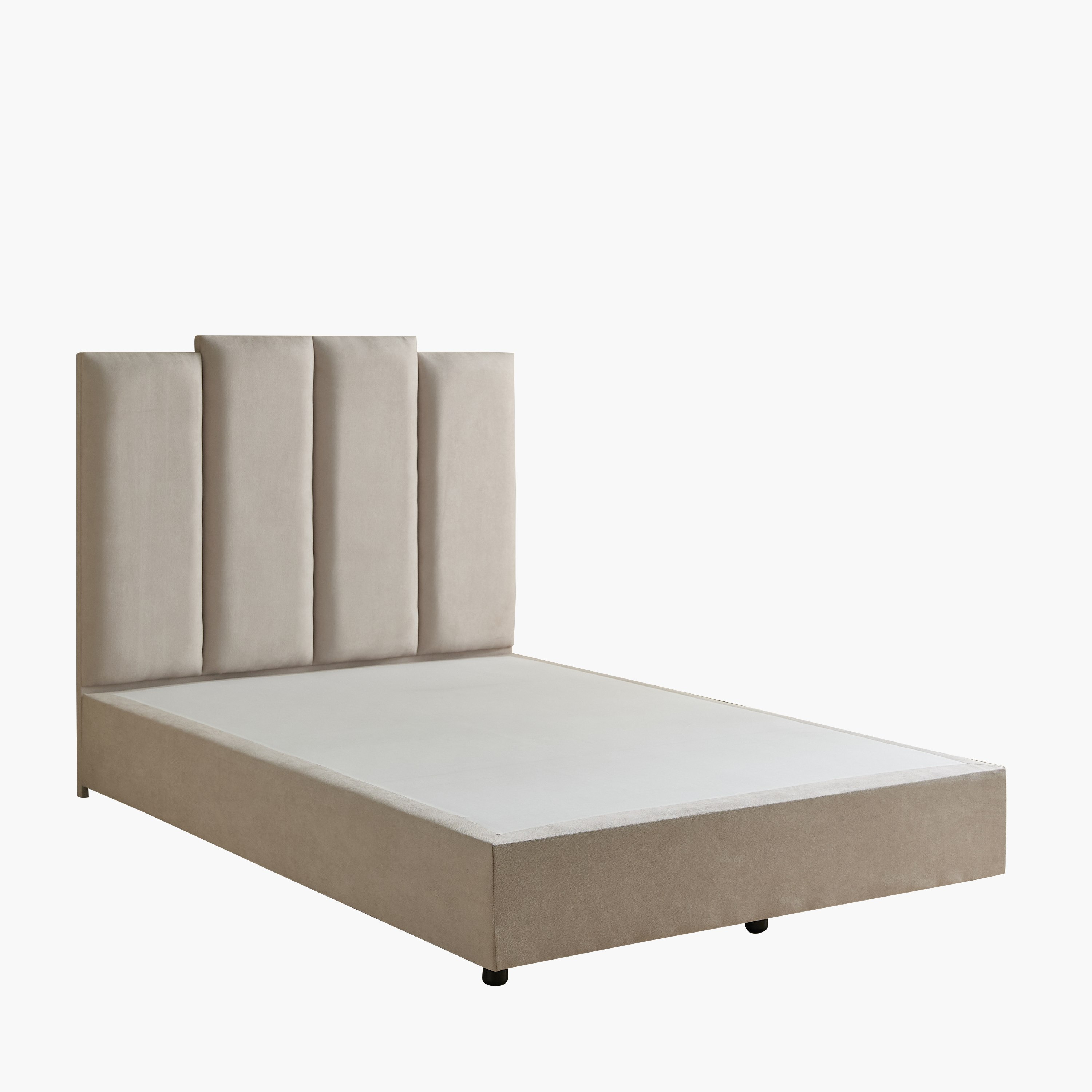 Curvy Riston Upholstered Twin Bed - 120x200 cm-hbxbedroom-bedsandbedsets-upholsteredbeds-twin-image-8