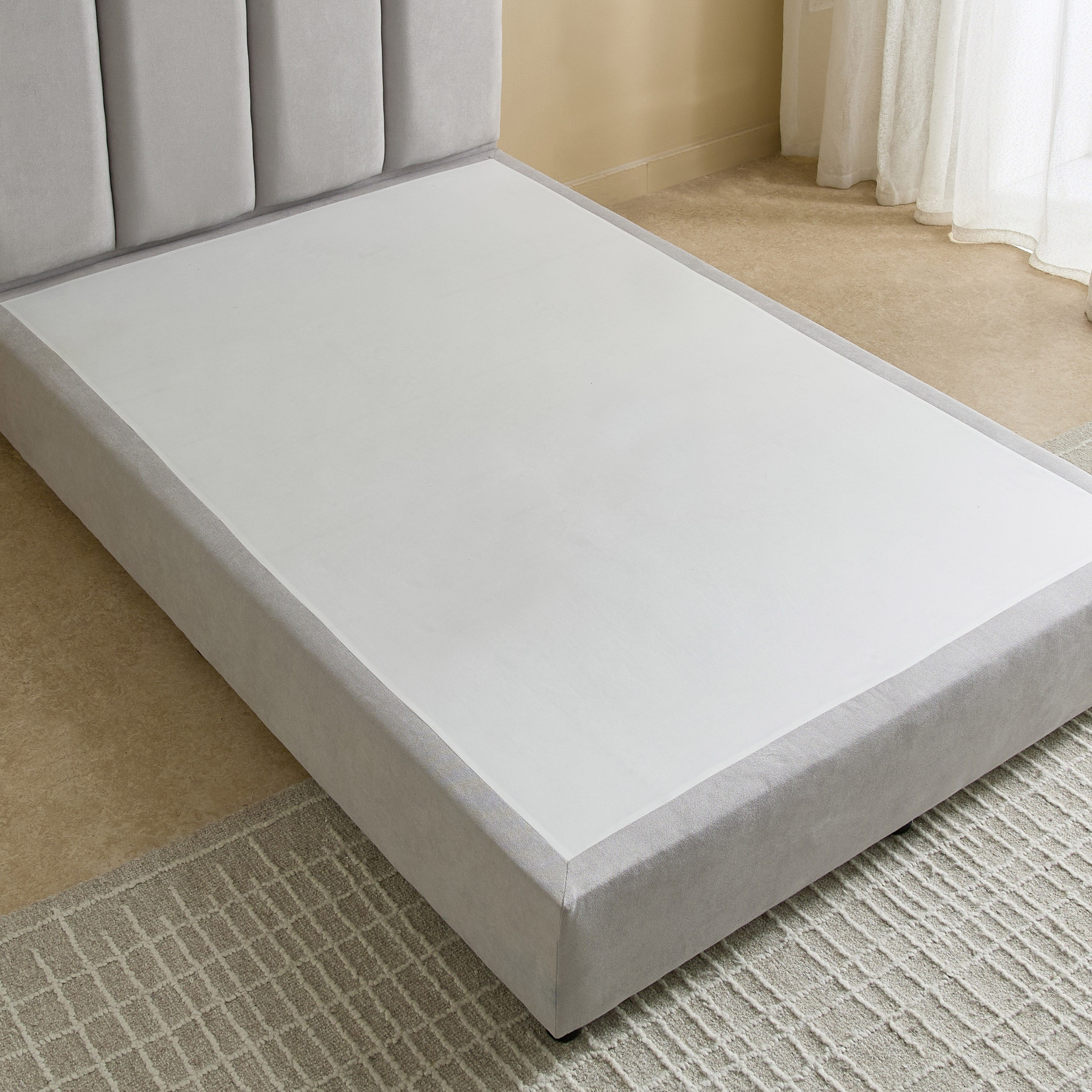 Curvy Riston Upholstered Queen Bed - 140x200 cm-hbxbedroom-bedsandbedsets-beds-queen-image-6