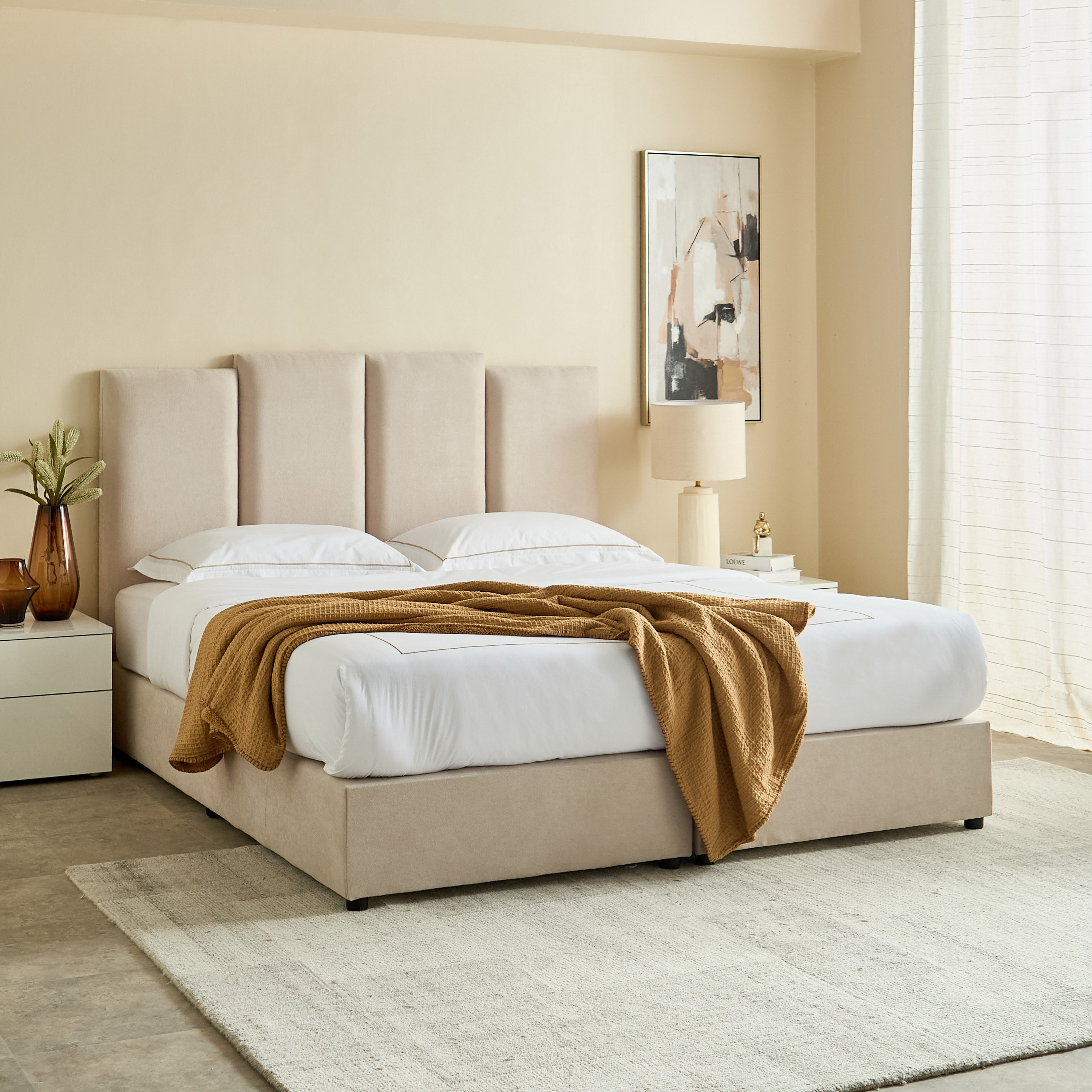 Curvy Riston Upholstered King Bed - 180x200 cm-PROMO_HB_UAE_HBX10_250526-image-8