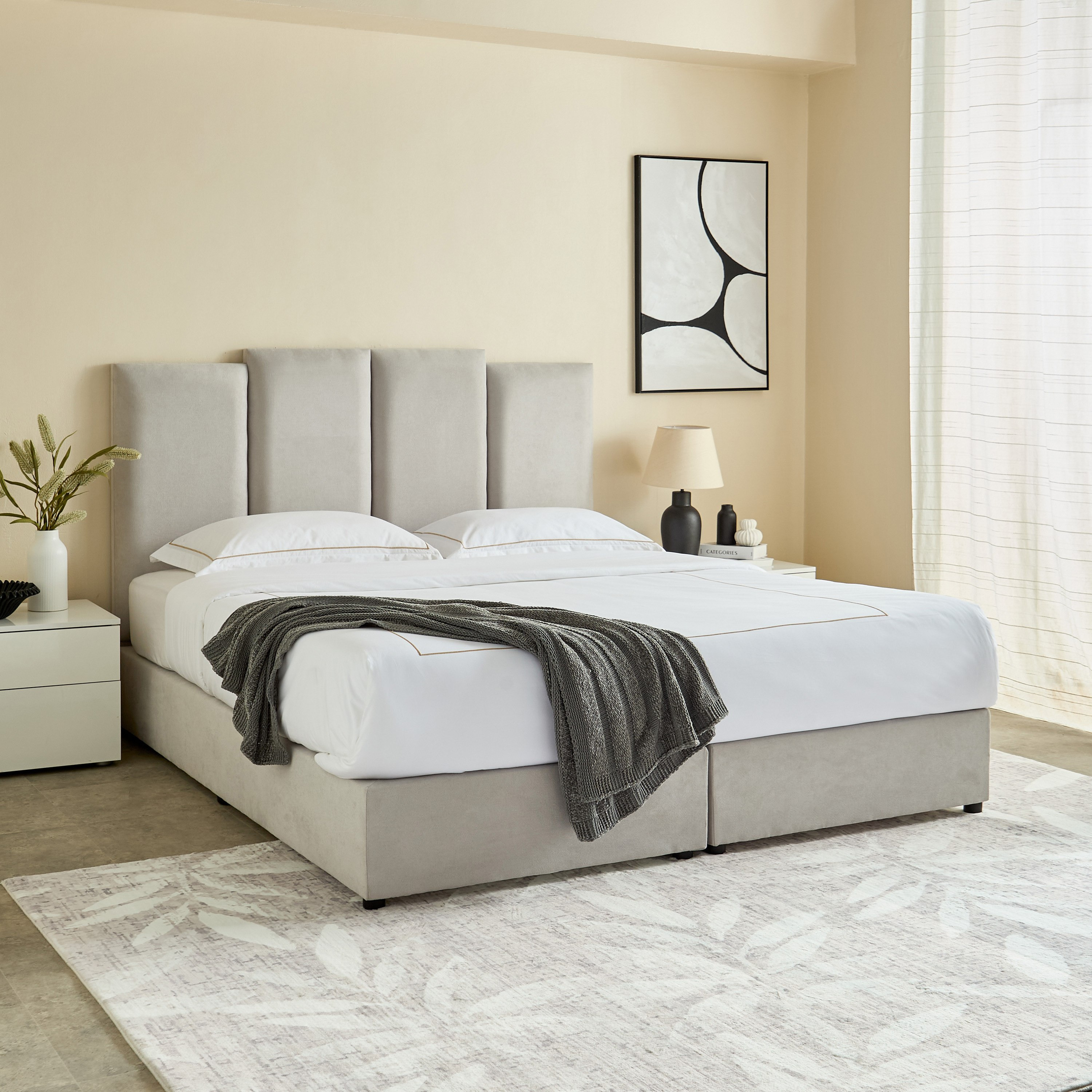 Curvy Riston Upholstered King Bed - 180x200 cm-PROMO_HB_UAE_HBX10_250526-image-9