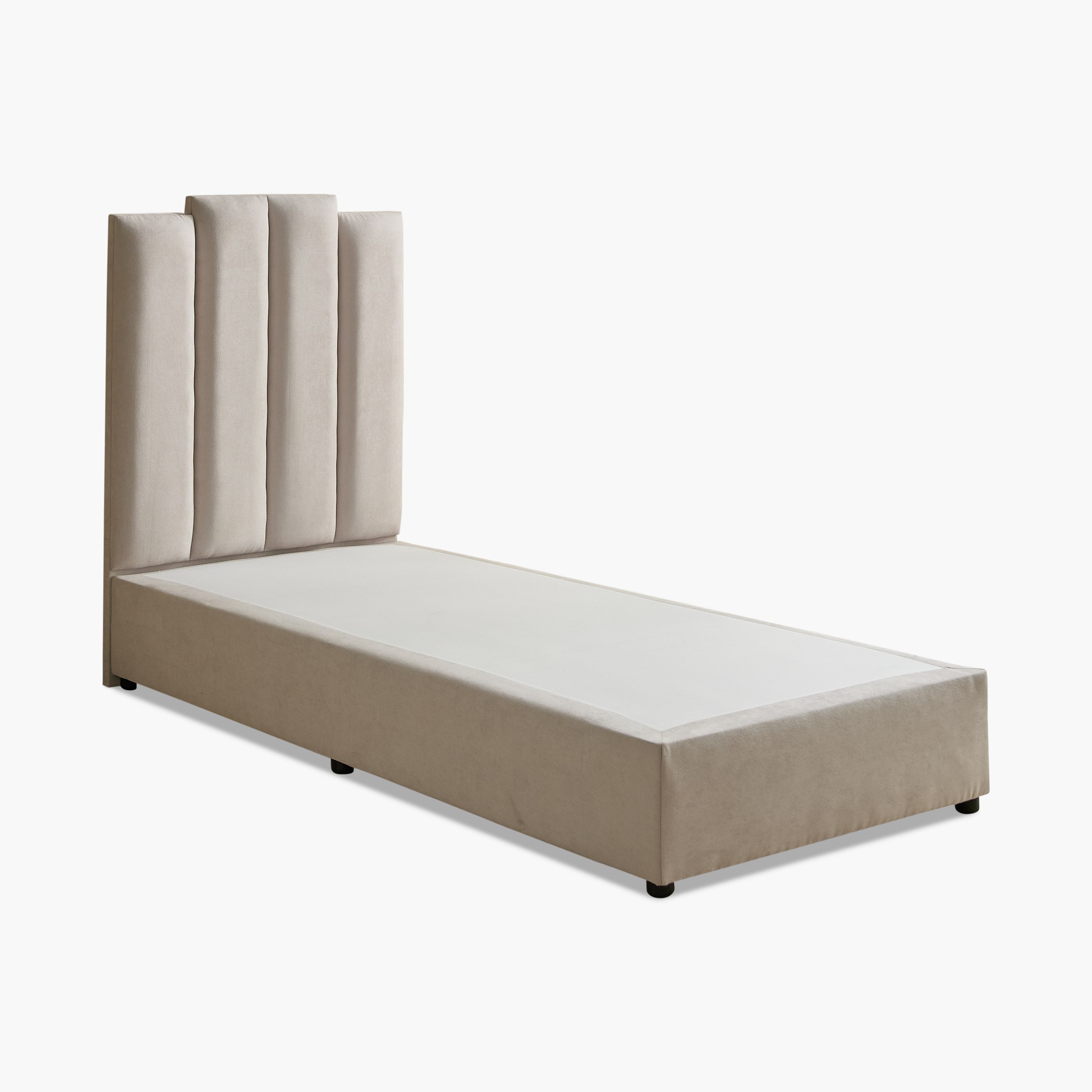 Curvy Riston Upholstered Single Bed - 90x200 cm-hbxkidsandyouth-bedsandbedsets-beds-single-image-8