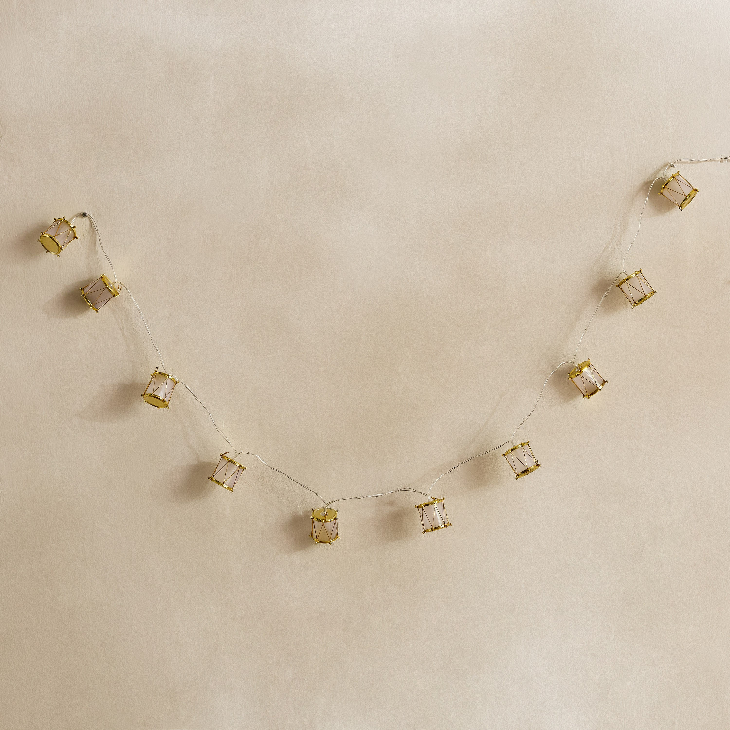 Elio 10 LED Warm White 2AA Drum String Light - 1.35 M-hbxdiningroom-lighting-decorativesandstringlights-image-2