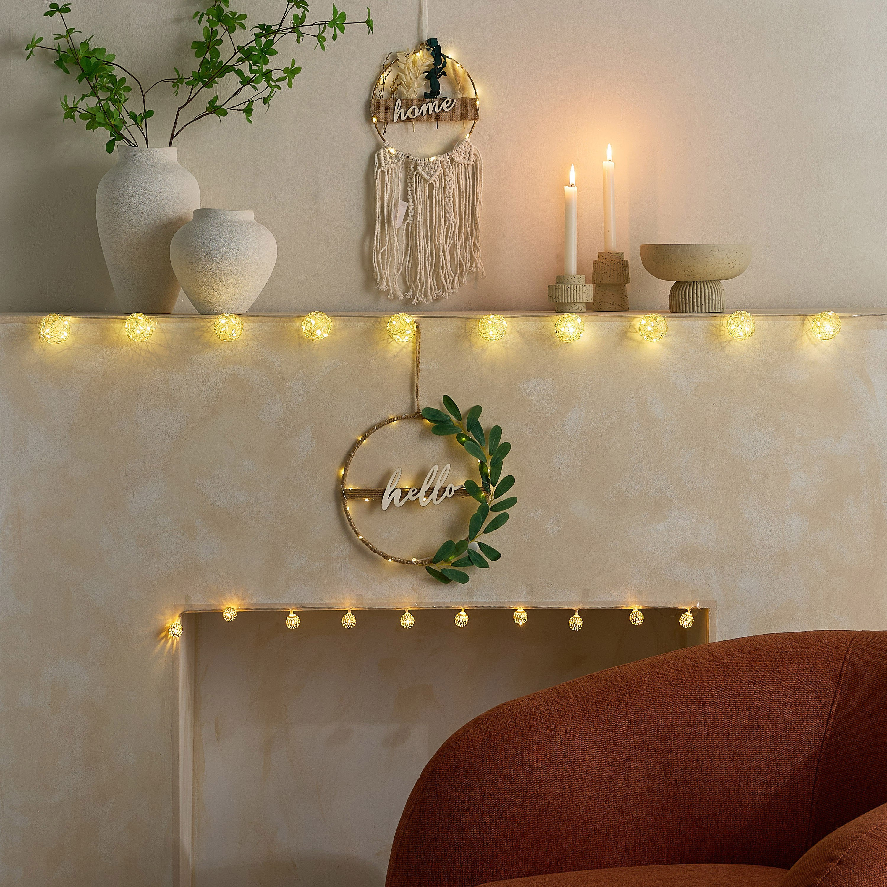 Elio Warm 20 LED Hemp Rope and Branch Hello Wood Letters-hbxdiningroom-lighting-decorativesandstringlights-image-4