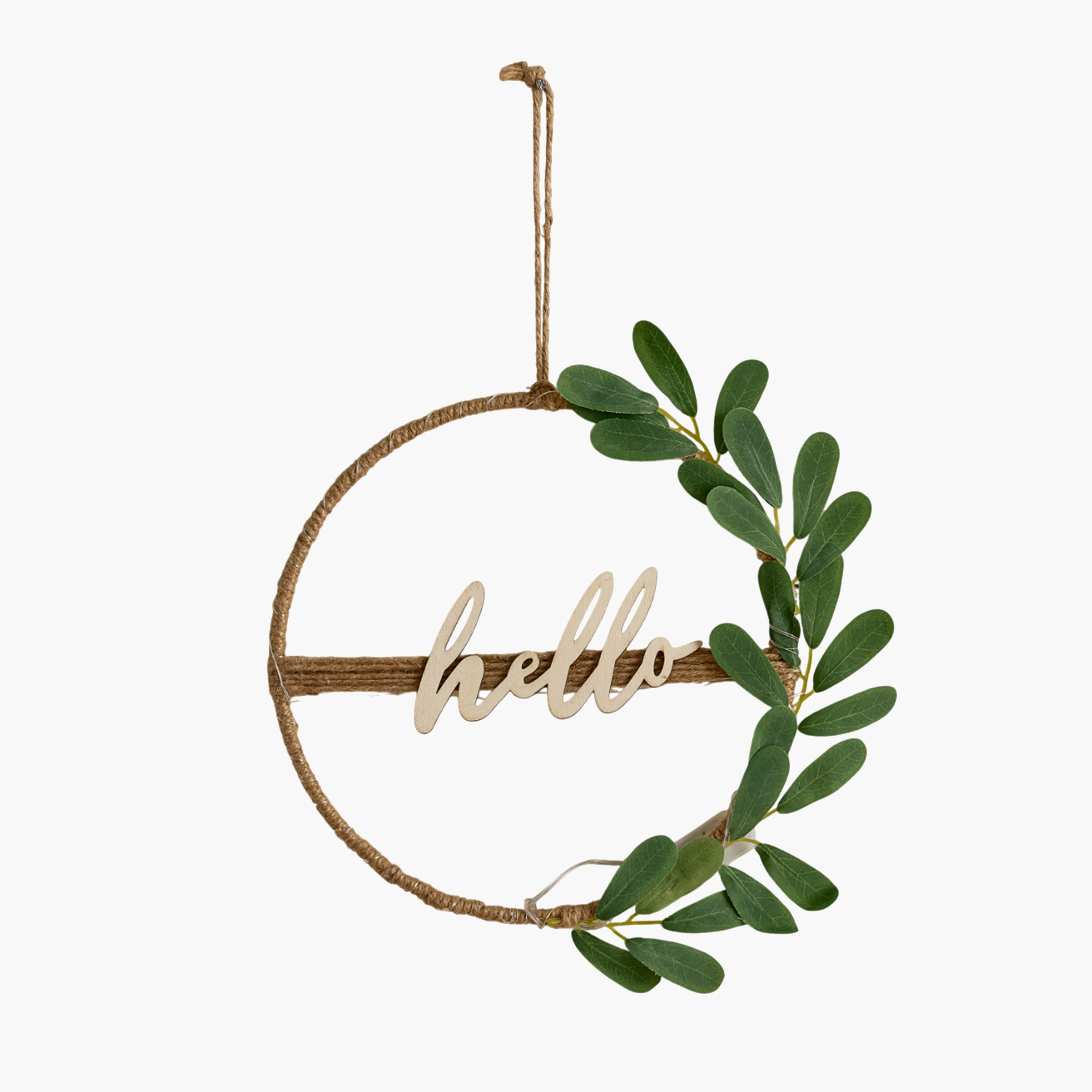 Elio Warm 20 LED Hemp Rope and Branch Hello Wood Letters-hbxdiningroom-lighting-decorativesandstringlights-image-5