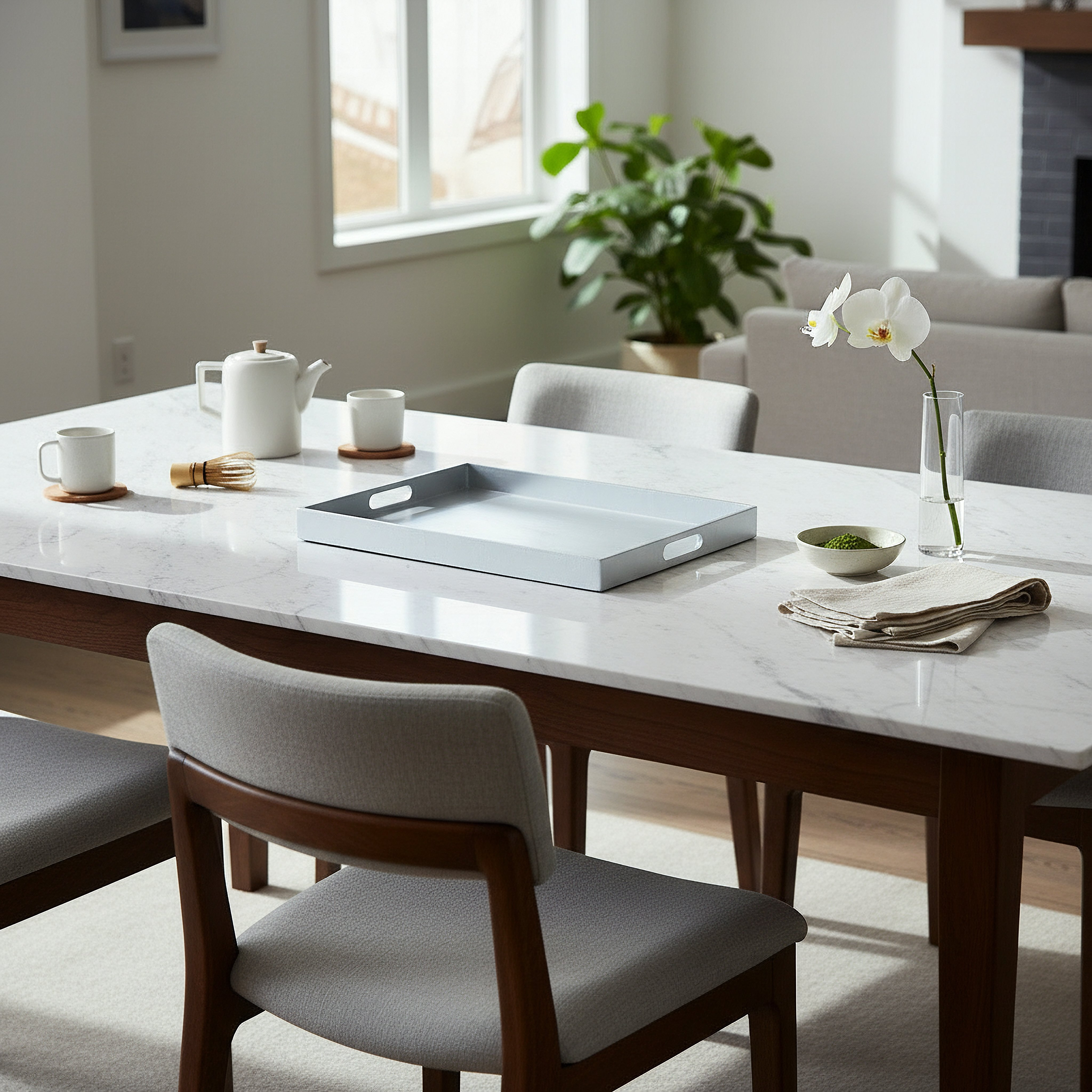 Luxe Serving Tray - 40x35x4 cm-hbxdecorandfurnishings-tabletop-serveware-image-4