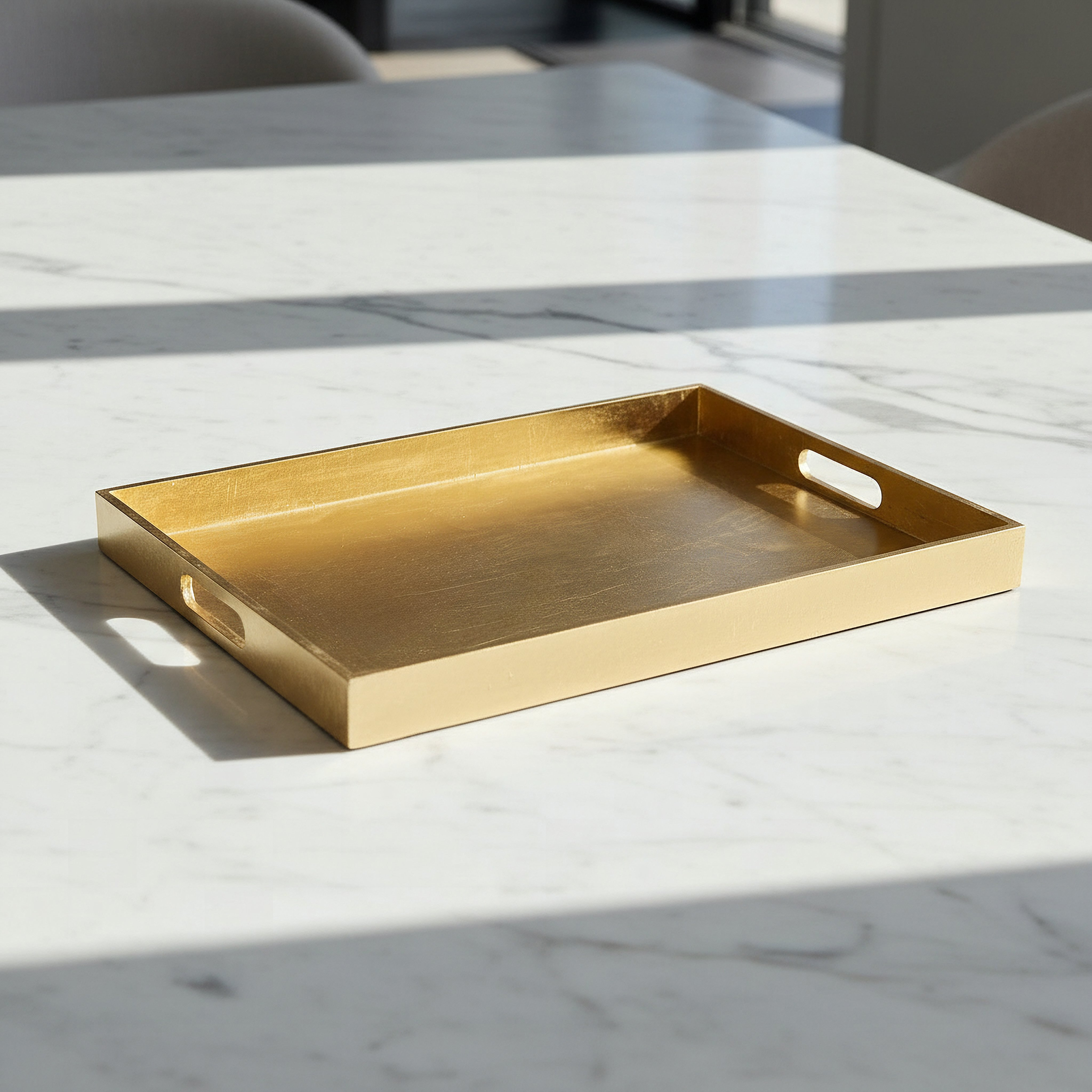 Luxe Serving Tray - 40x35x4 cm-hbxdecorandfurnishings-tabletop-serveware-image-1