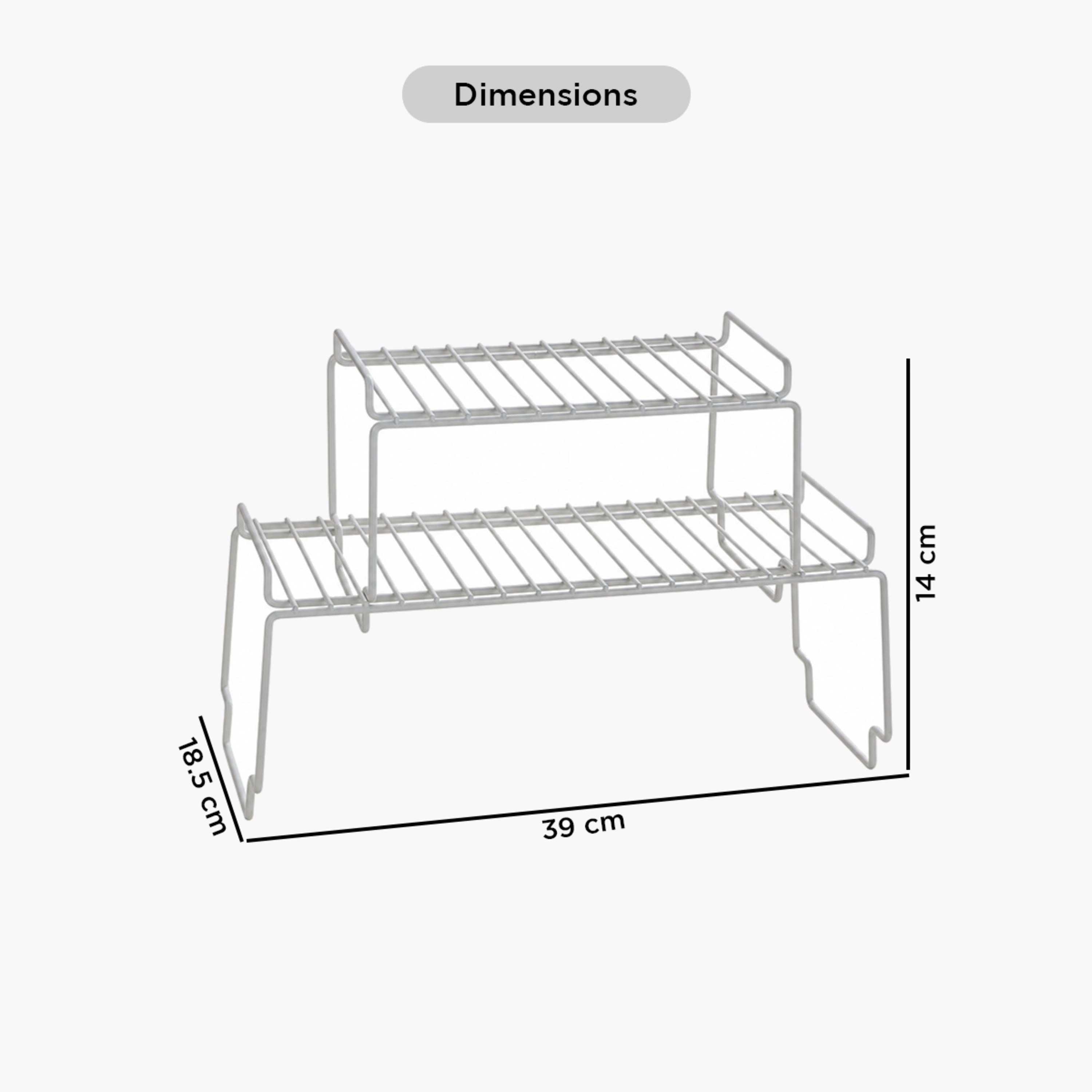 Maisan 2-in-1 Cabinet Rack Organiser-hbxhomeware-hbxkitchen-image-9