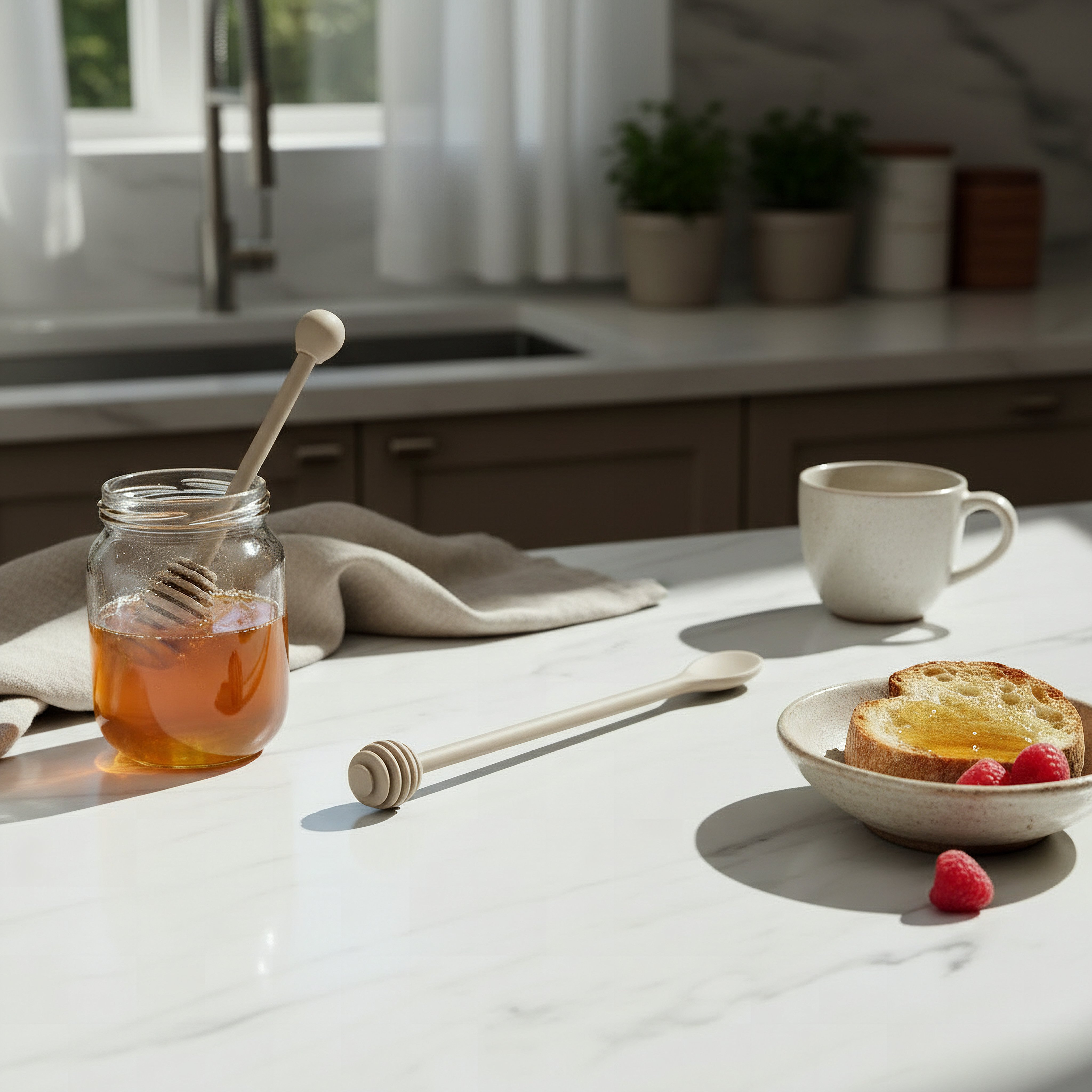 Avon Silicone Honeycomb Stick Dipper - 2.6x25x2.6 cm-hbxkitchen-bakeware-image-4