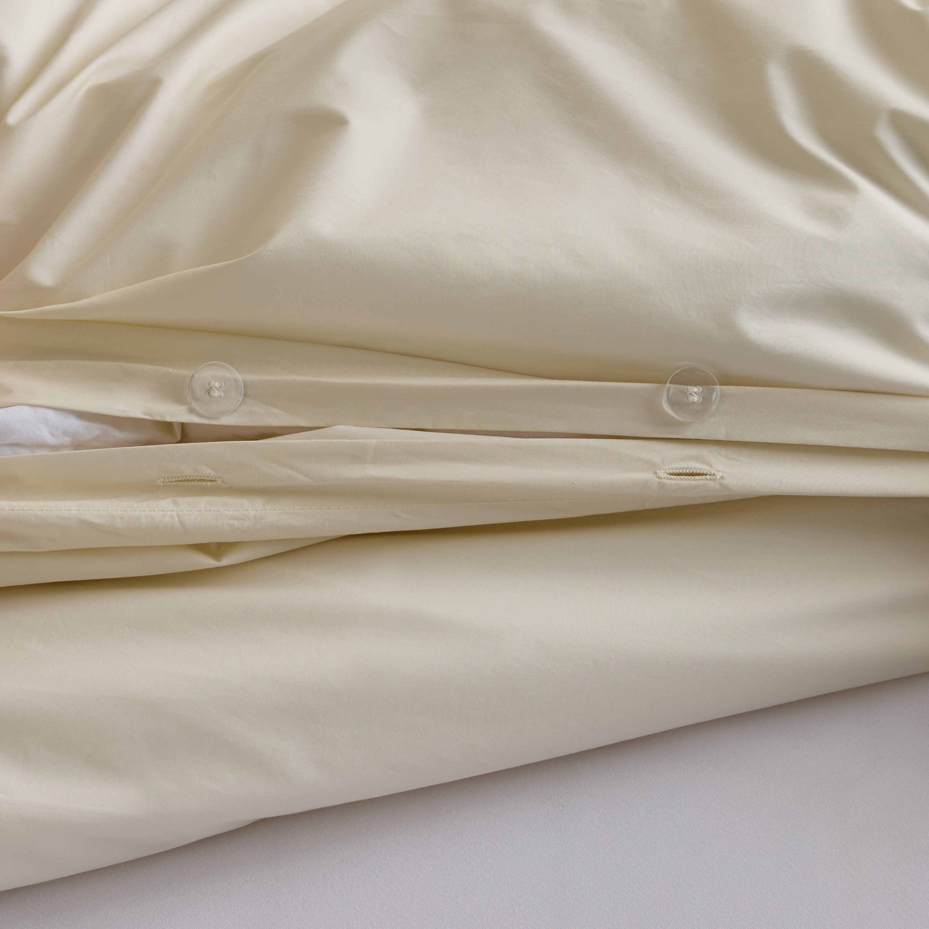 طقم غطاء لحاف توين 3 قطع بيركال بعدد خيوط 300 من بورلي - 150x220 سم-hbxhomeware-hbxbedroom-image-8
