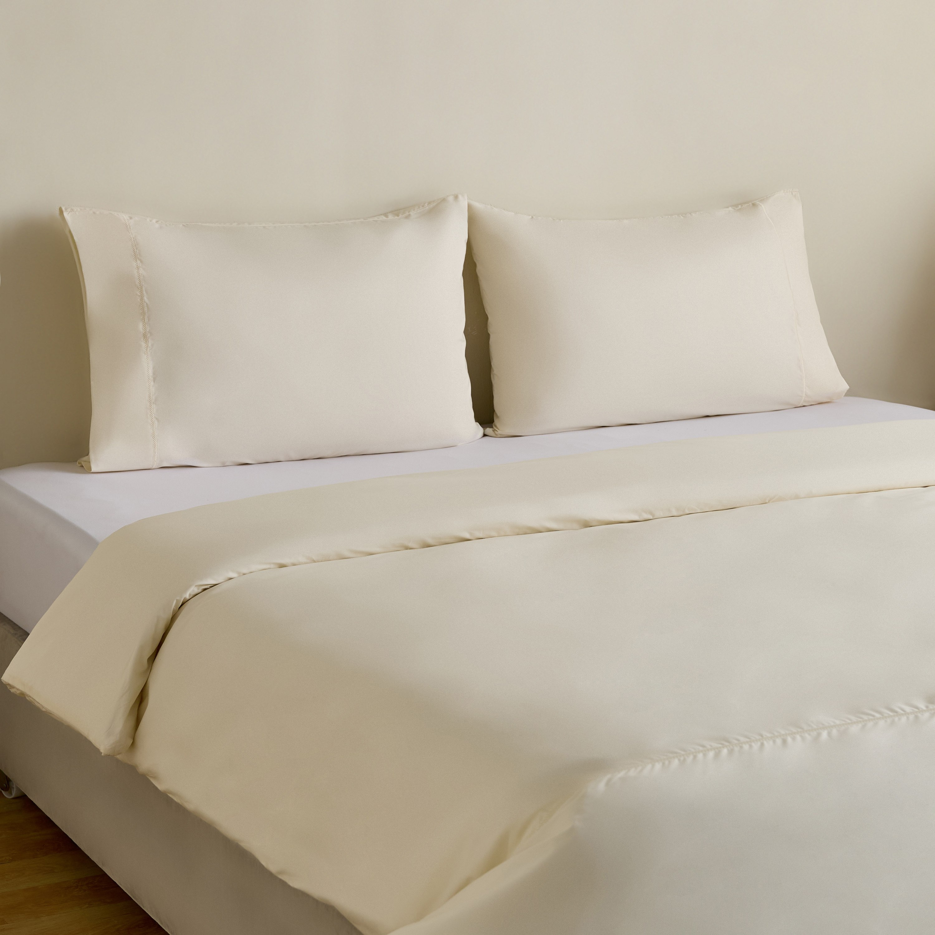 Purely Percale 300 Thread Count 3-Piece Queen King Duvet Quilt Cover Set - 220x220 cm-hbxhomeware-hbxbedroom-image-1