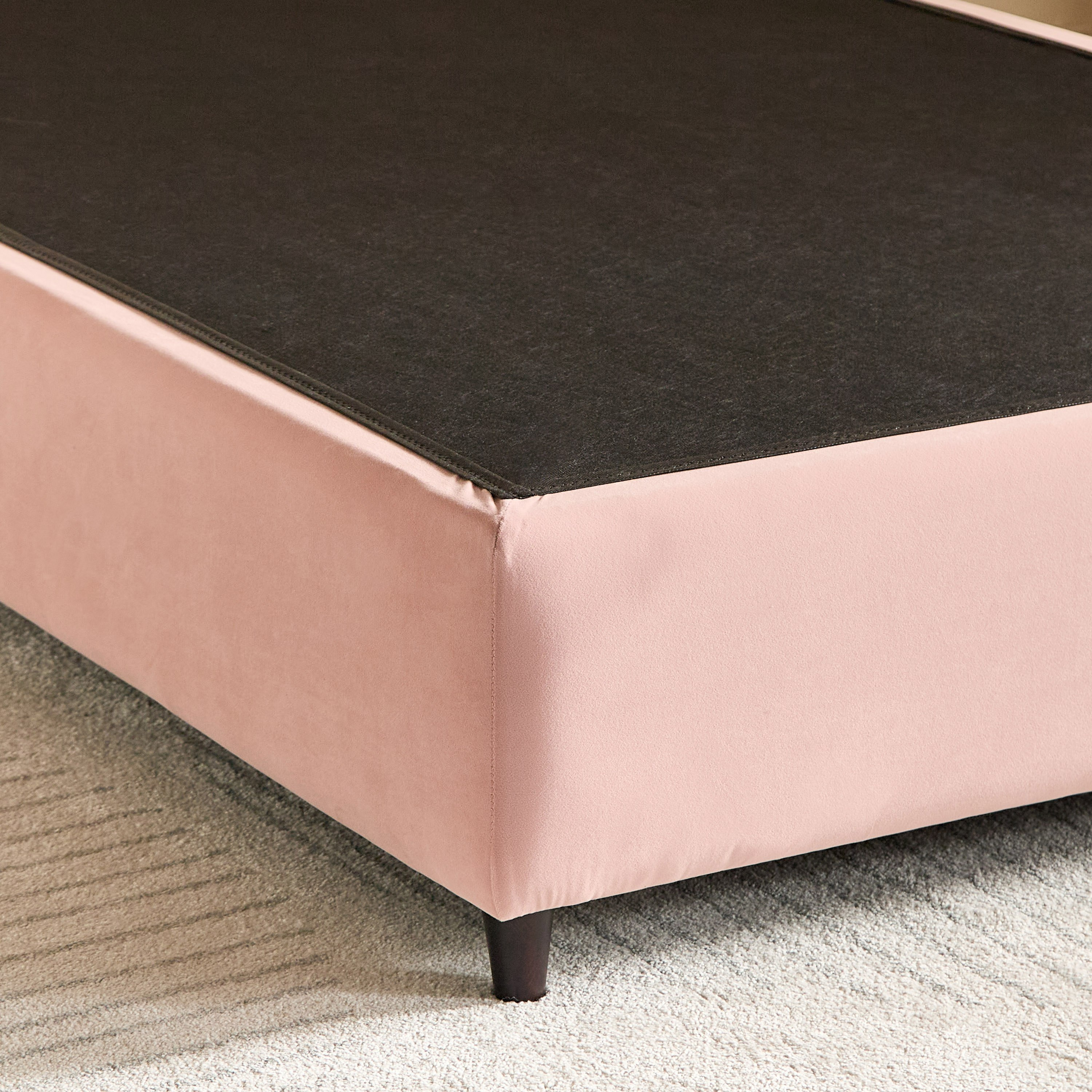 Ivory Upholstered Single Bed Base - 90x200 cm-PROMO_HB_UAE_HBX10_250526-image-4