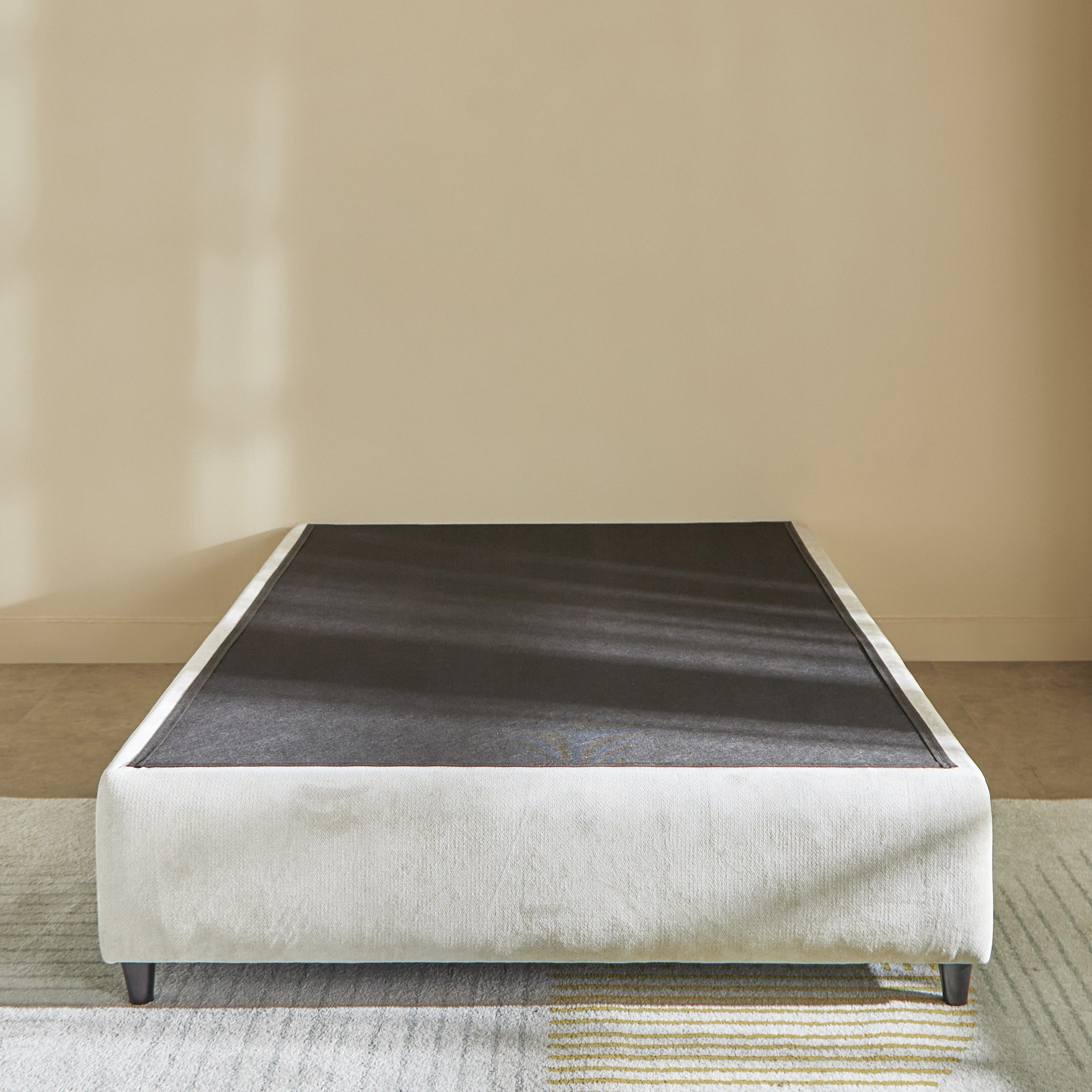 Ivory Upholstered Single Bed Base - 90x200 cm-PROMO_HB_UAE_HBX10_250526-image-2