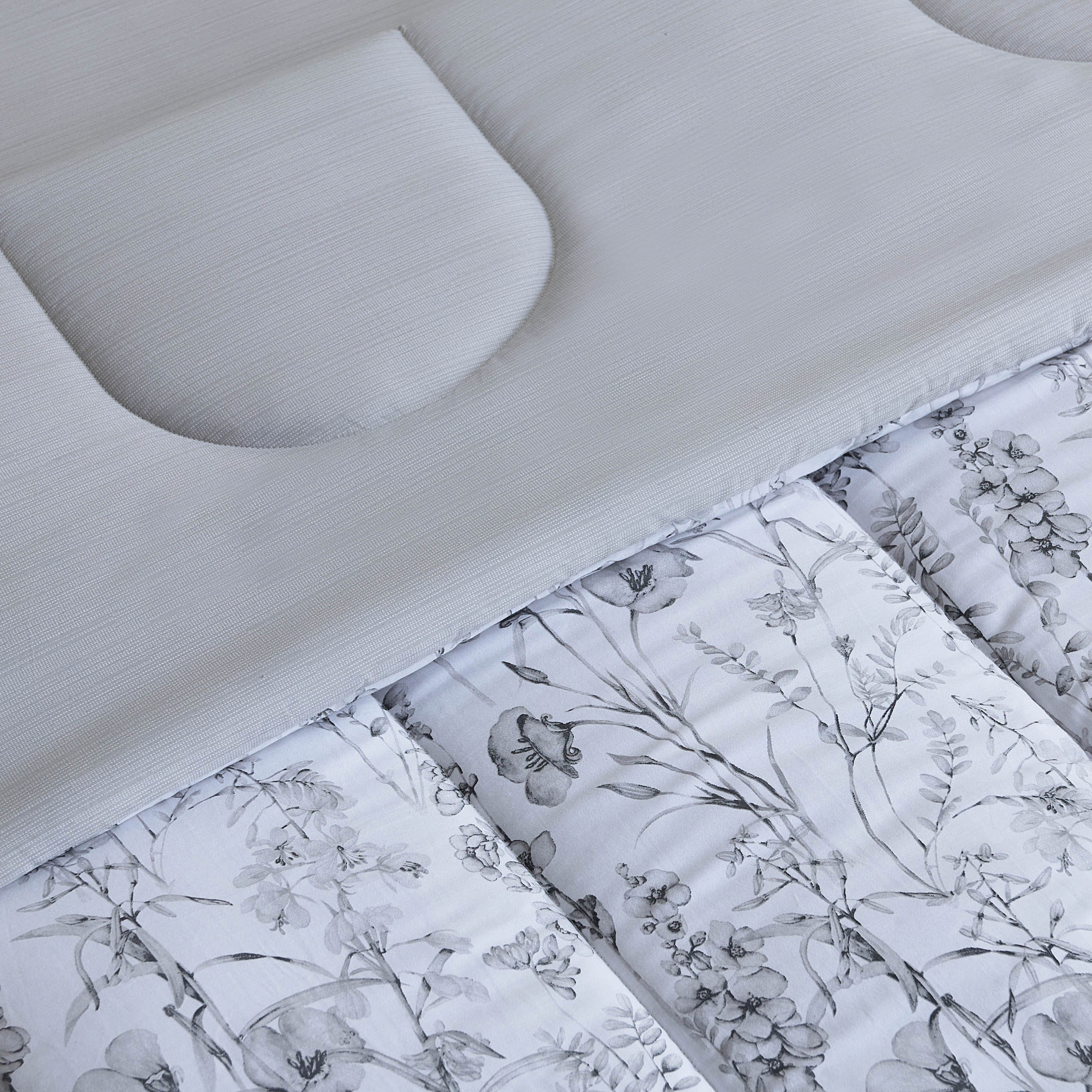 Houston Lilora Printed 3-Piece Cotton Twin Comforter Set - 160x220 cm-hbxhomeware-hbxdecorandfurnishings-image-3