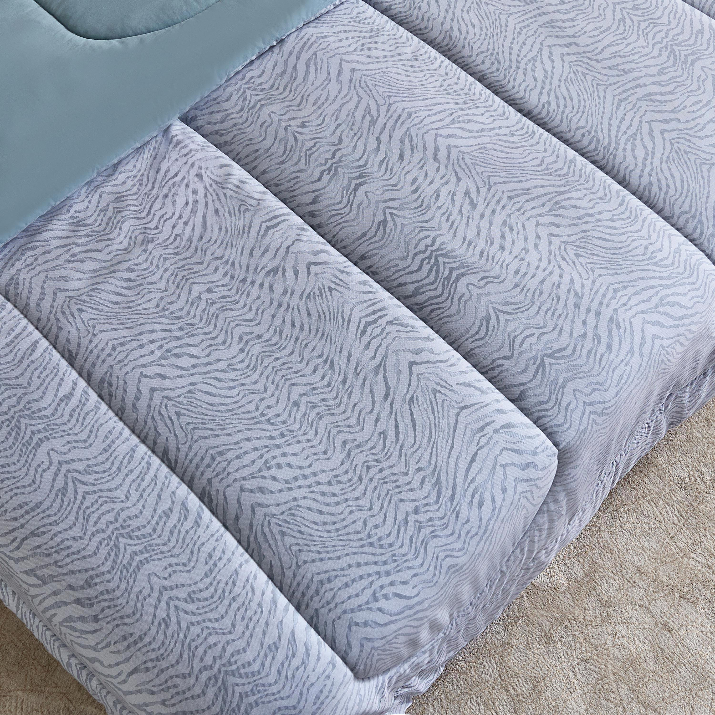 Houston Zenvy 9-Piece BIAB Printed Cotton Super King Comforter Set - 240x240 cm-hbxhomeware-hbxdecorandfurnishings-image-4