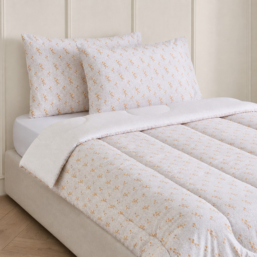 طقم لحاف توين قطن بطبعات 3 قطع من ماديسون فلورين - 160×220 سم-hbxhomeware-hbxdecorandfurnishings-image-1