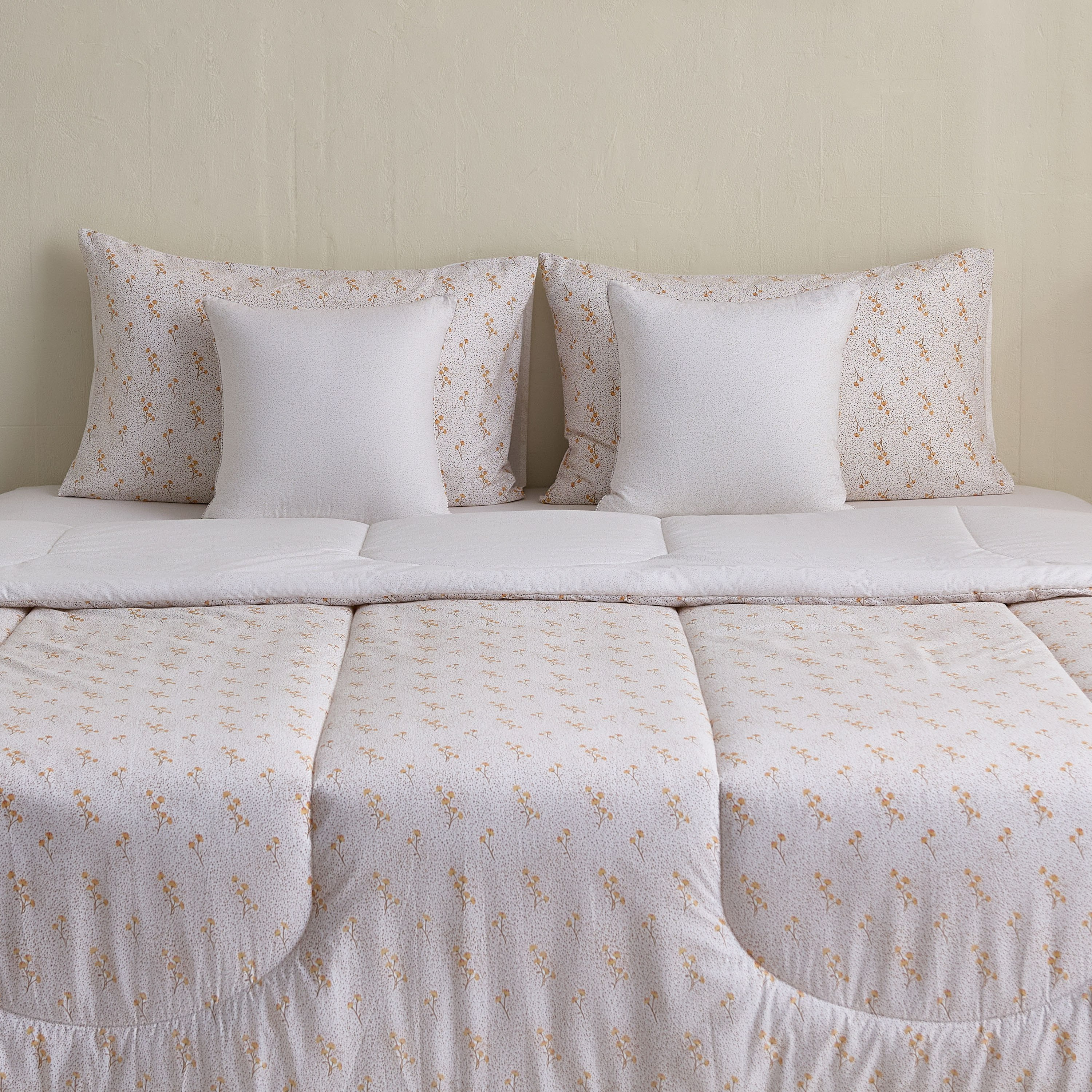 Madison Florine 5-Piece Cotton Printed King Comforter Set - 220x240 cm-hbxhomeware-hbxdecorandfurnishings-image-2