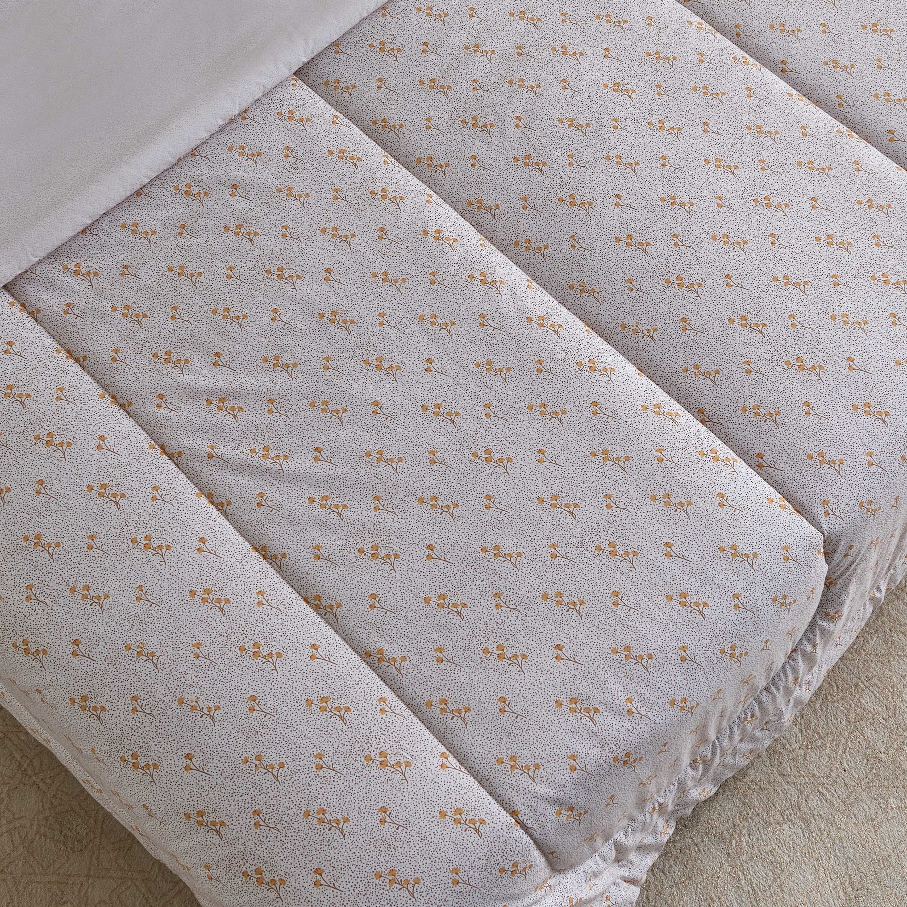 Madison Florine 5-Piece Cotton Printed Super King Comforter Set - 240x240 cm-hbxhomeware-hbxdecorandfurnishings-image-4