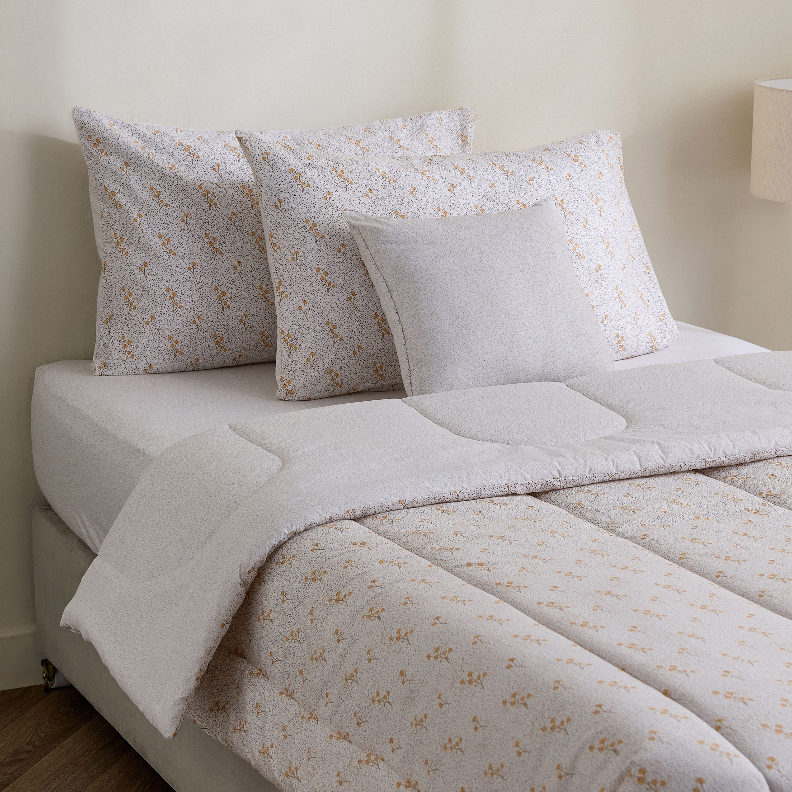 طقم لحاف توين قطن بطبعات 5 قطع فلورين من ماديسون - 160×220 سم-hbxhomeware-hbxdecorandfurnishings-image-1