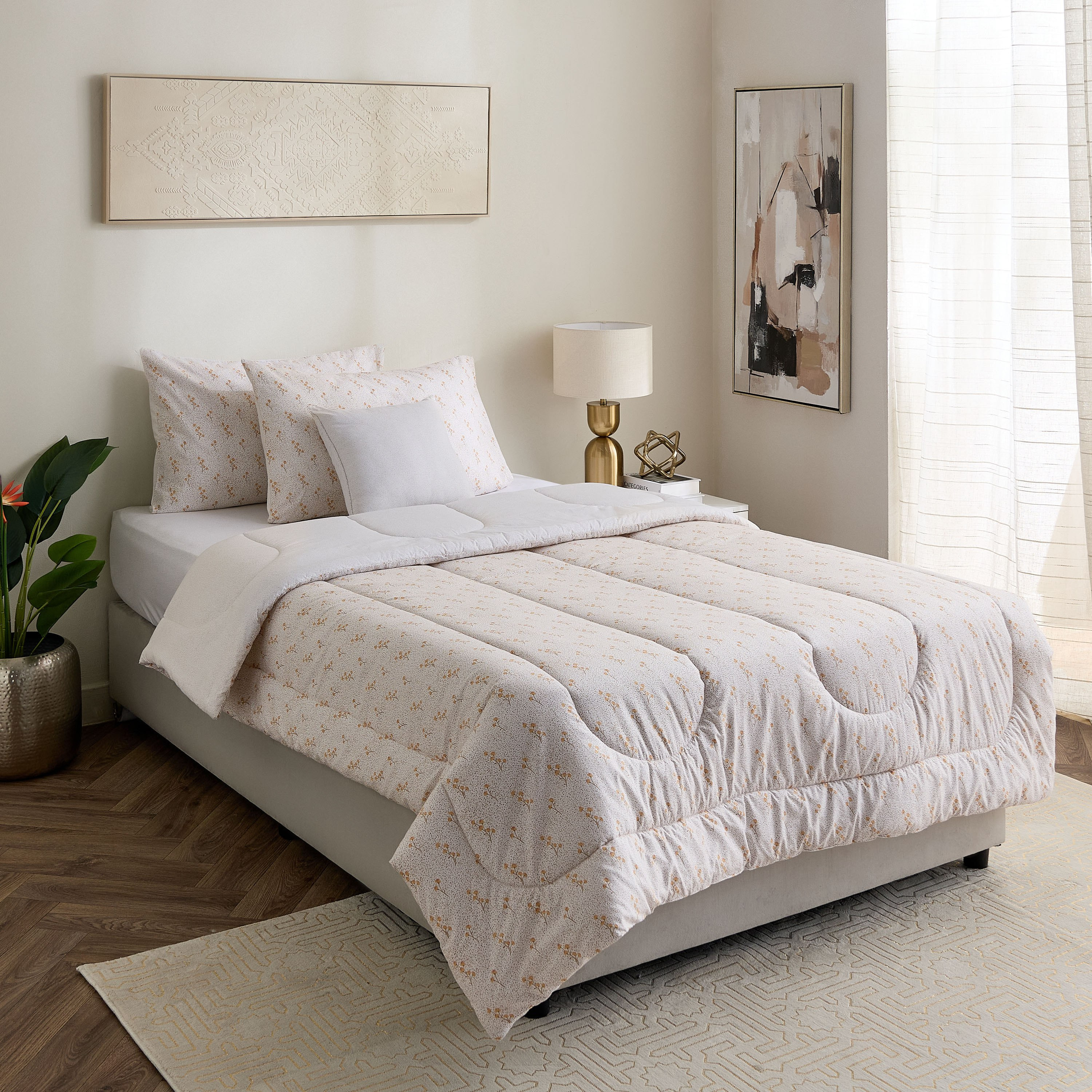 طقم لحاف توين قطن بطبعات 5 قطع فلورين من ماديسون - 160×220 سم-hbxhomeware-hbxdecorandfurnishings-image-8