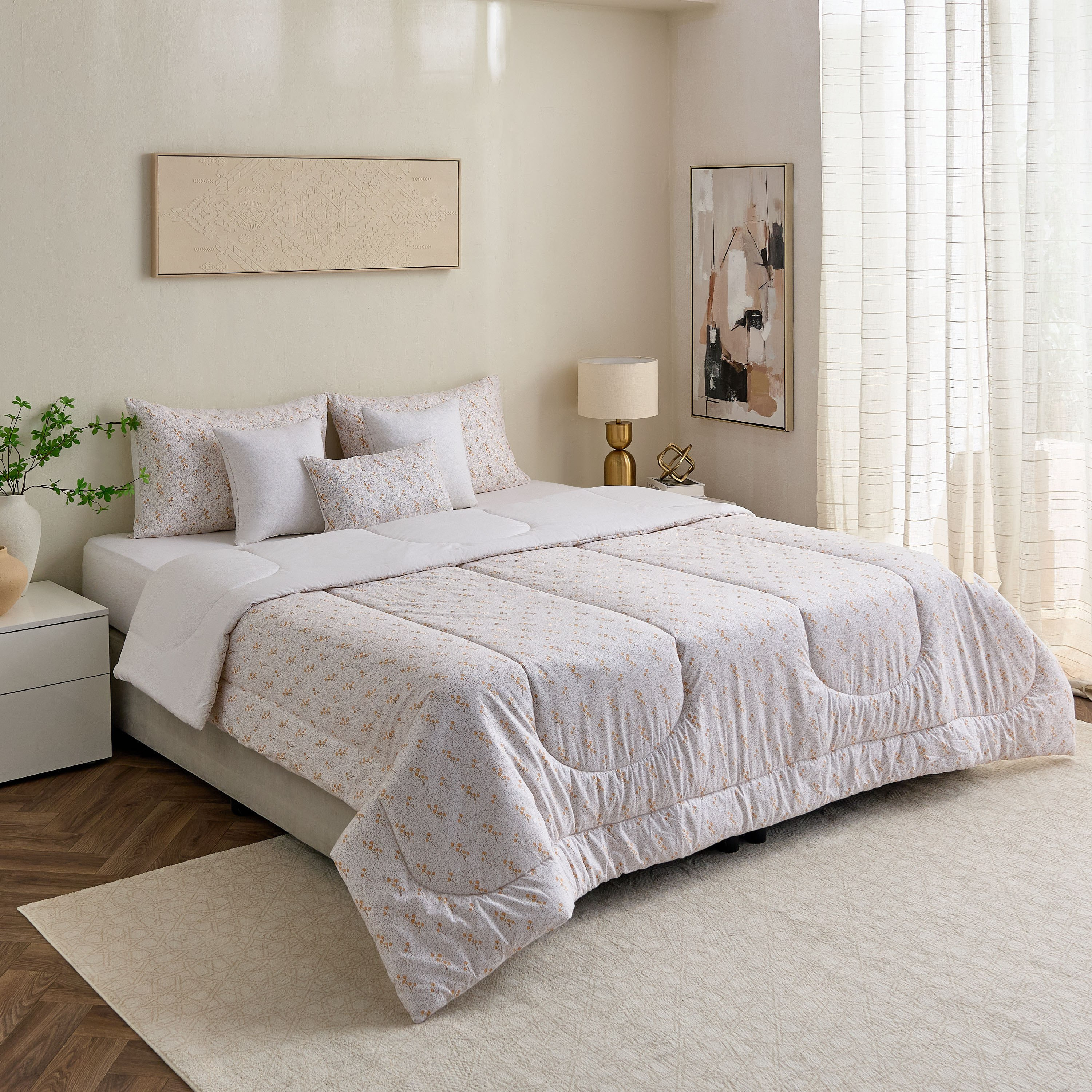 طقم لحاف قطن مقاس كينج 7 قطع فلورين من ماديسون - 220x240 سم-hbxhomeware-bedding-bedinabag-image-10