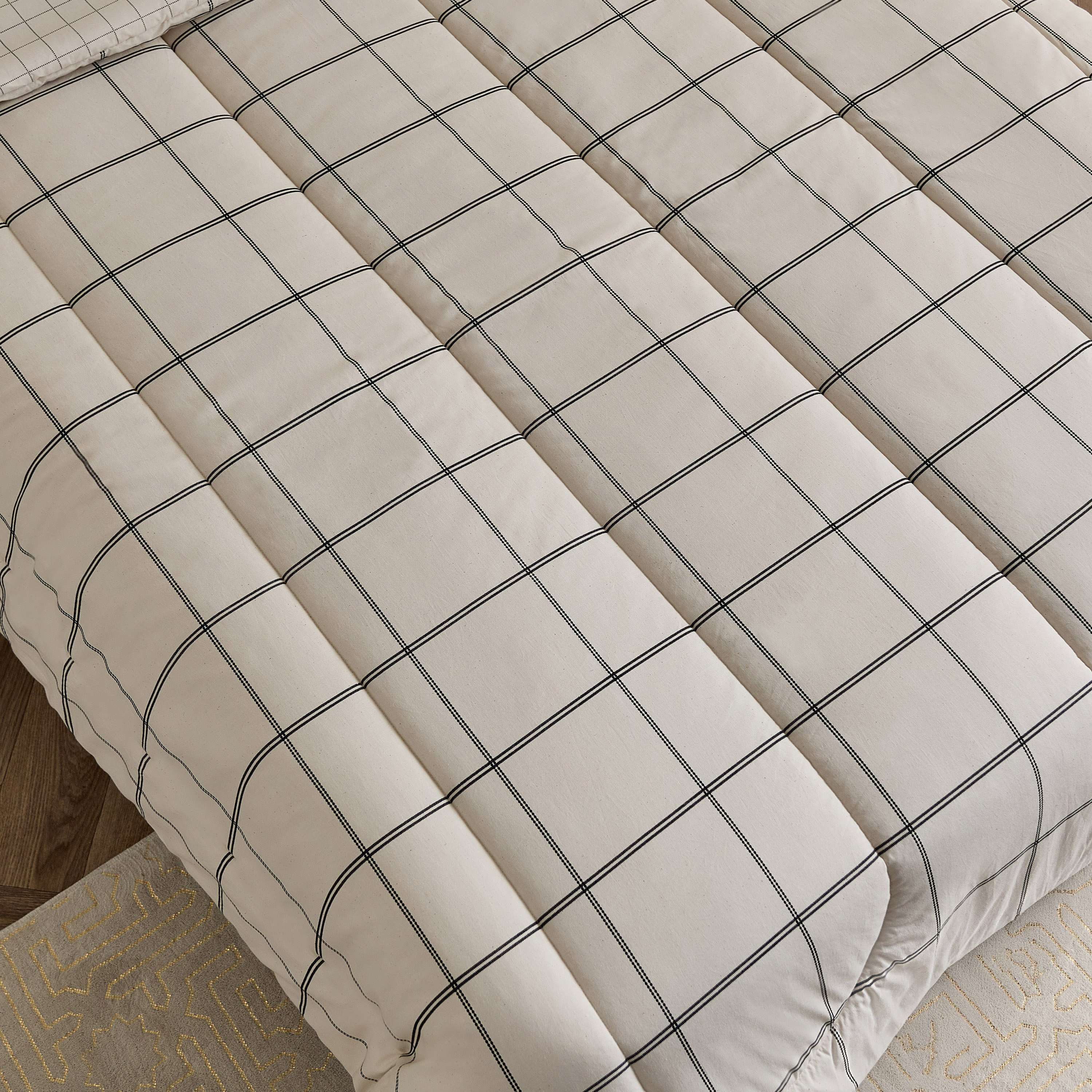Valencia Gravyn 5-Piece BIAB Printed Cotton Twin Comforter Set - 160x220 cm-hbxhomeware-hbxdecorandfurnishings-image-4