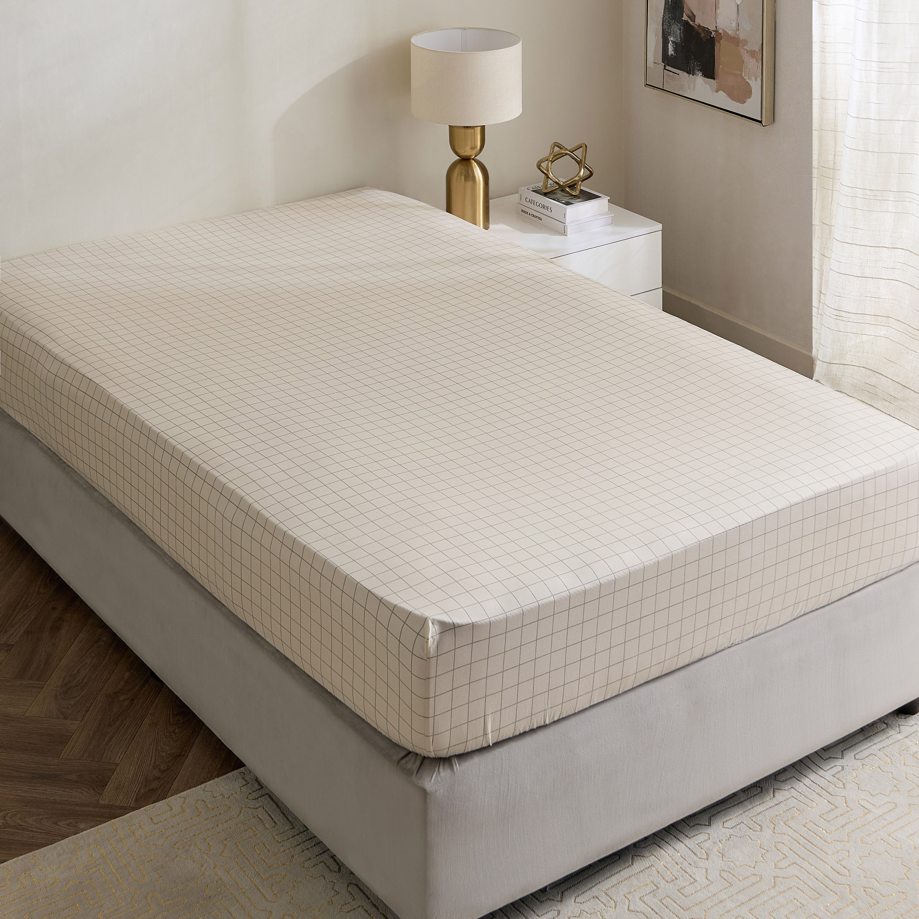 Valencia Gravyn 5-Piece BIAB Printed Cotton Twin Comforter Set - 160x220 cm-hbxhomeware-hbxdecorandfurnishings-image-5