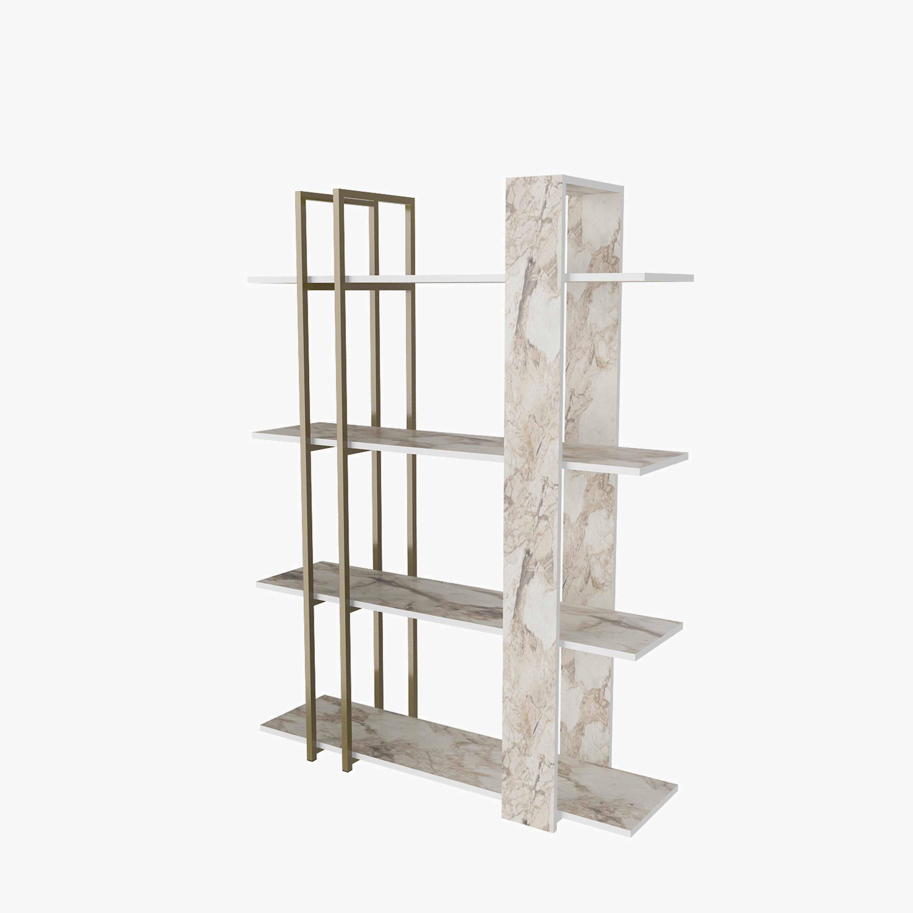مكتبة بـ4 رفوف من مودوليكس ألفا-hbxfurniture-office-bookcases-image-5