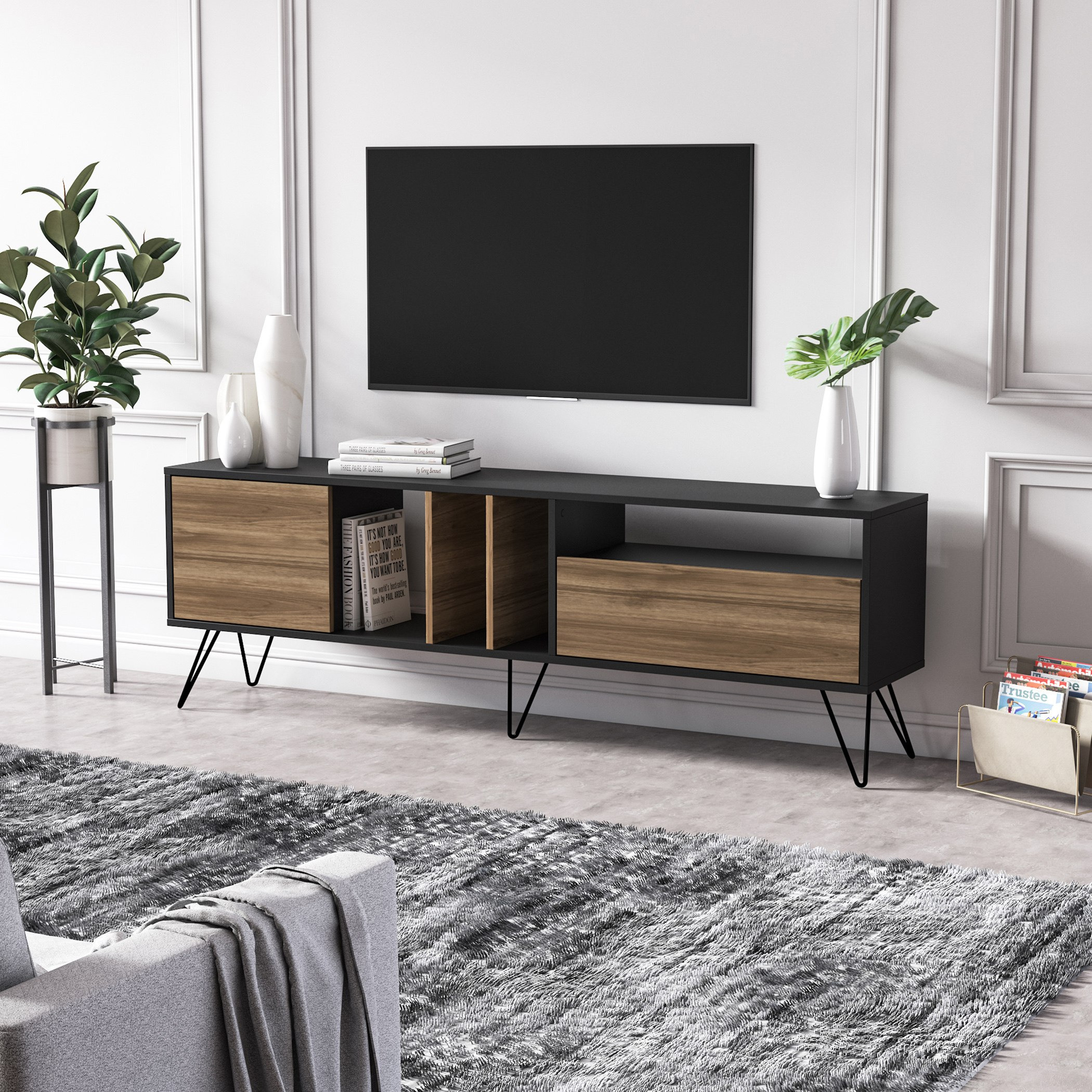 وحدة تلفزيون للأجهزة حتى 75 بوصة 1.8 متر من مودوليكس ميرتول-hbxlivingroom-mediaunitsandstorage-tvunits-image-2