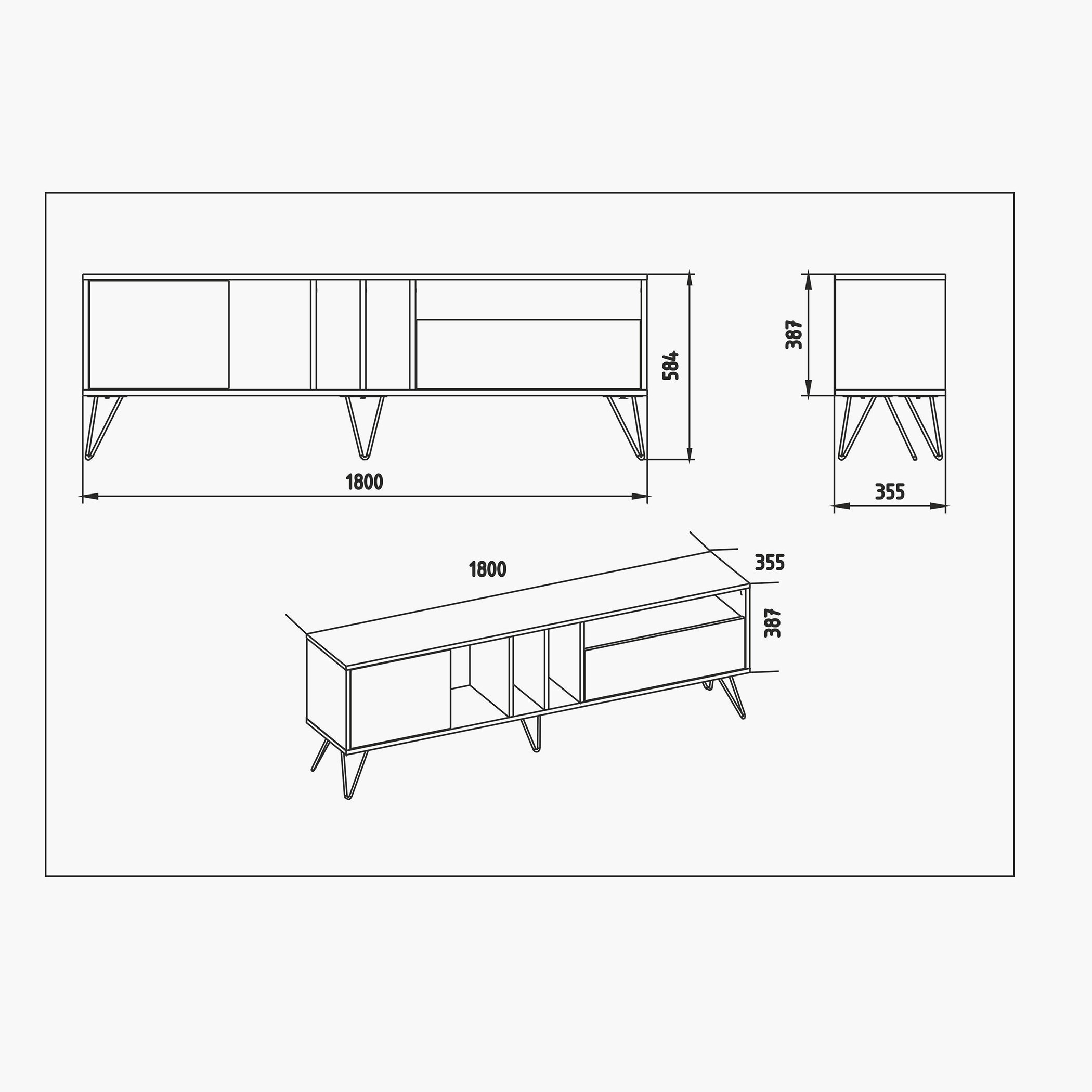 وحدة تلفزيون للأجهزة حتى 75 بوصة 1.8 متر من مودوليكس ميرتول-hbxlivingroom-mediaunitsandstorage-tvunits-image-7