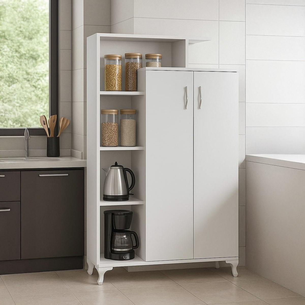 Modulix Derby 2-Door Multipurpose Cabinet with Open Shelf-hbxbedroom-bedroomaccessories-bedroomstorage-image-1