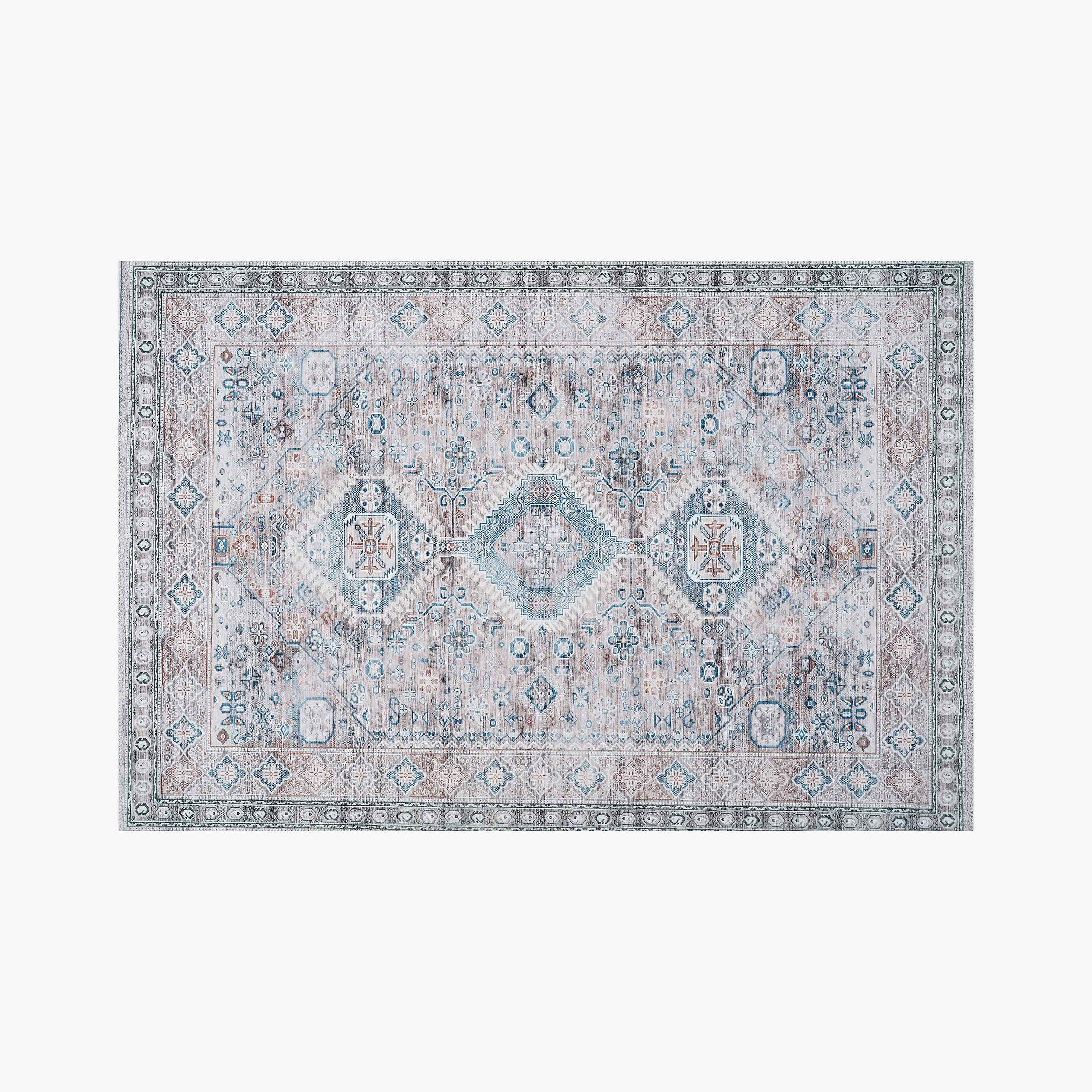 Ontario Barnet Printed Flannel Rug - 150x200 cm-hbxdecorandfurnishings-floorcoverings-rugs-image-2