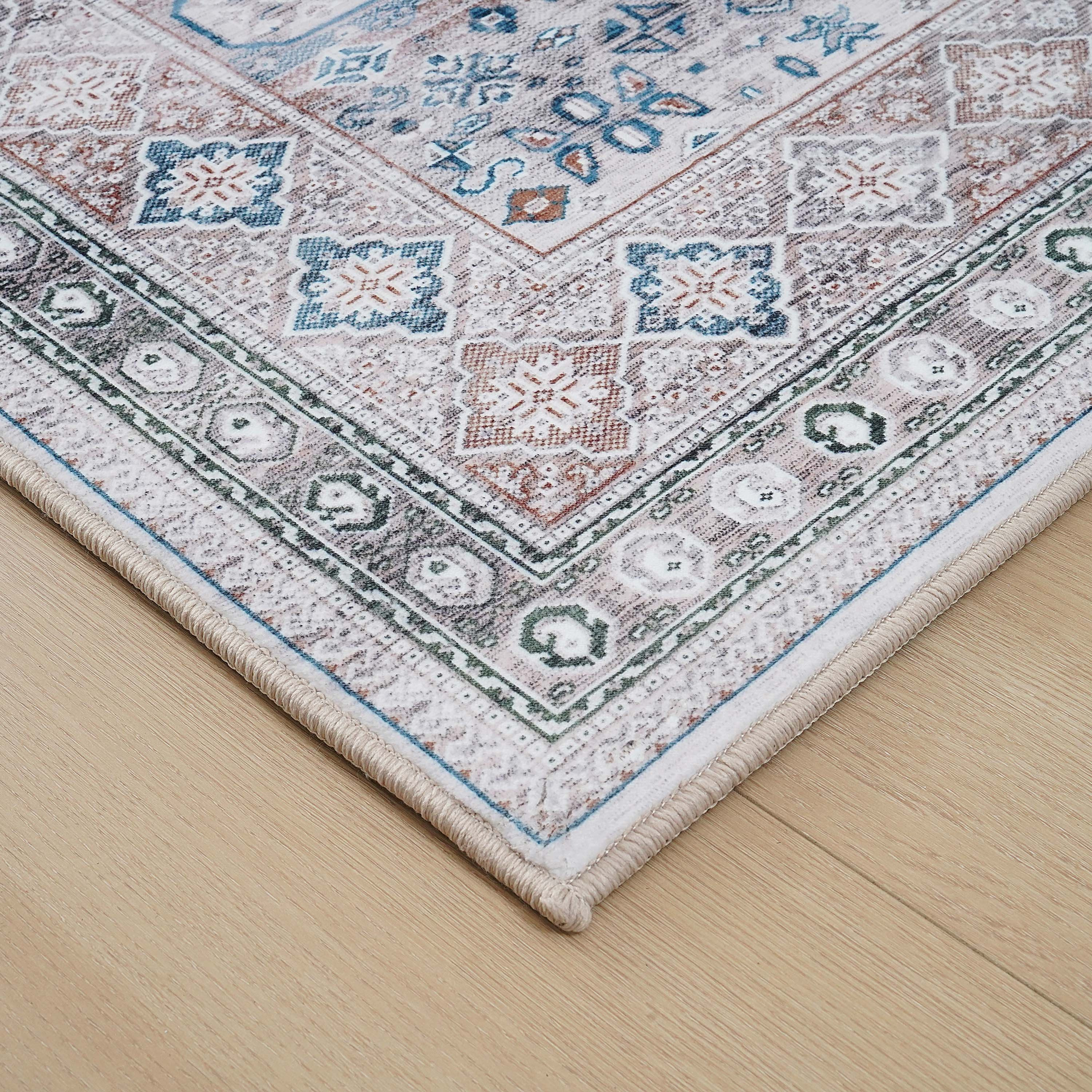 Ontario Barnet Printed Flannel Rug - 150x200 cm-hbxdecorandfurnishings-floorcoverings-rugs-image-3