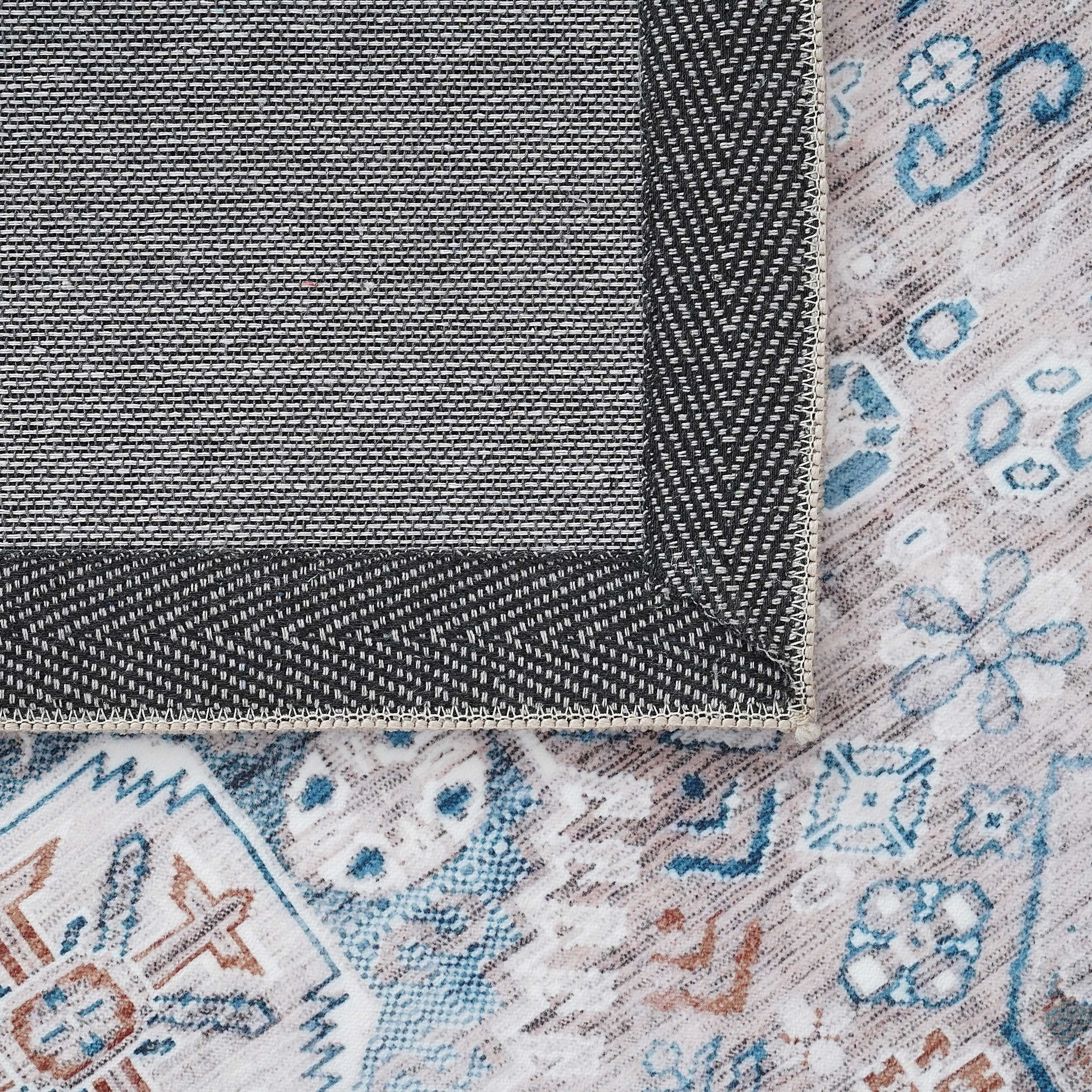 Ontario Barnet Printed Flannel Rug - 150x200 cm-hbxdecorandfurnishings-floorcoverings-rugs-image-5