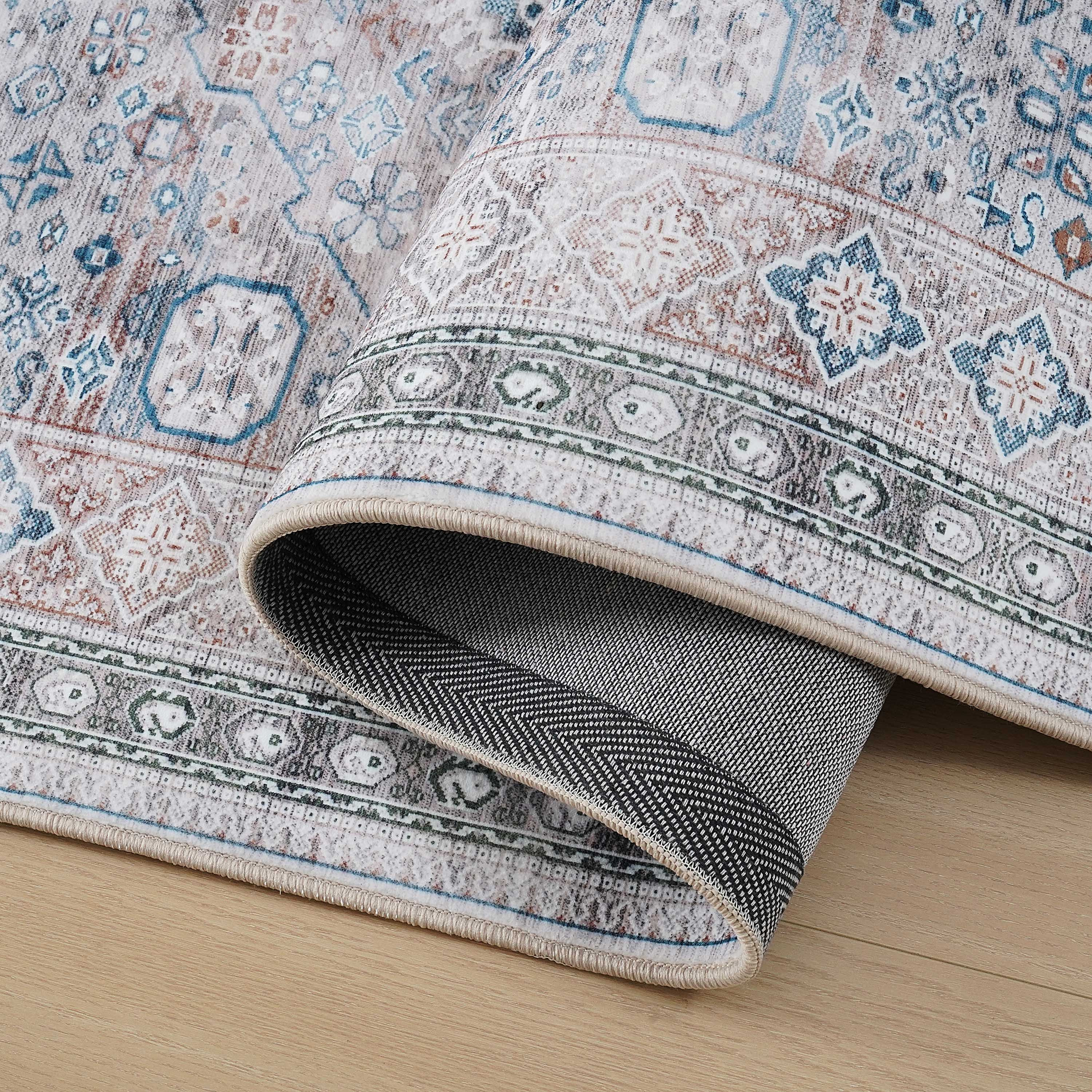 Ontario Barnet Printed Flannel Rug - 250x360 cm-hbxdecorandfurnishings-floorcoverings-rugs-image-3