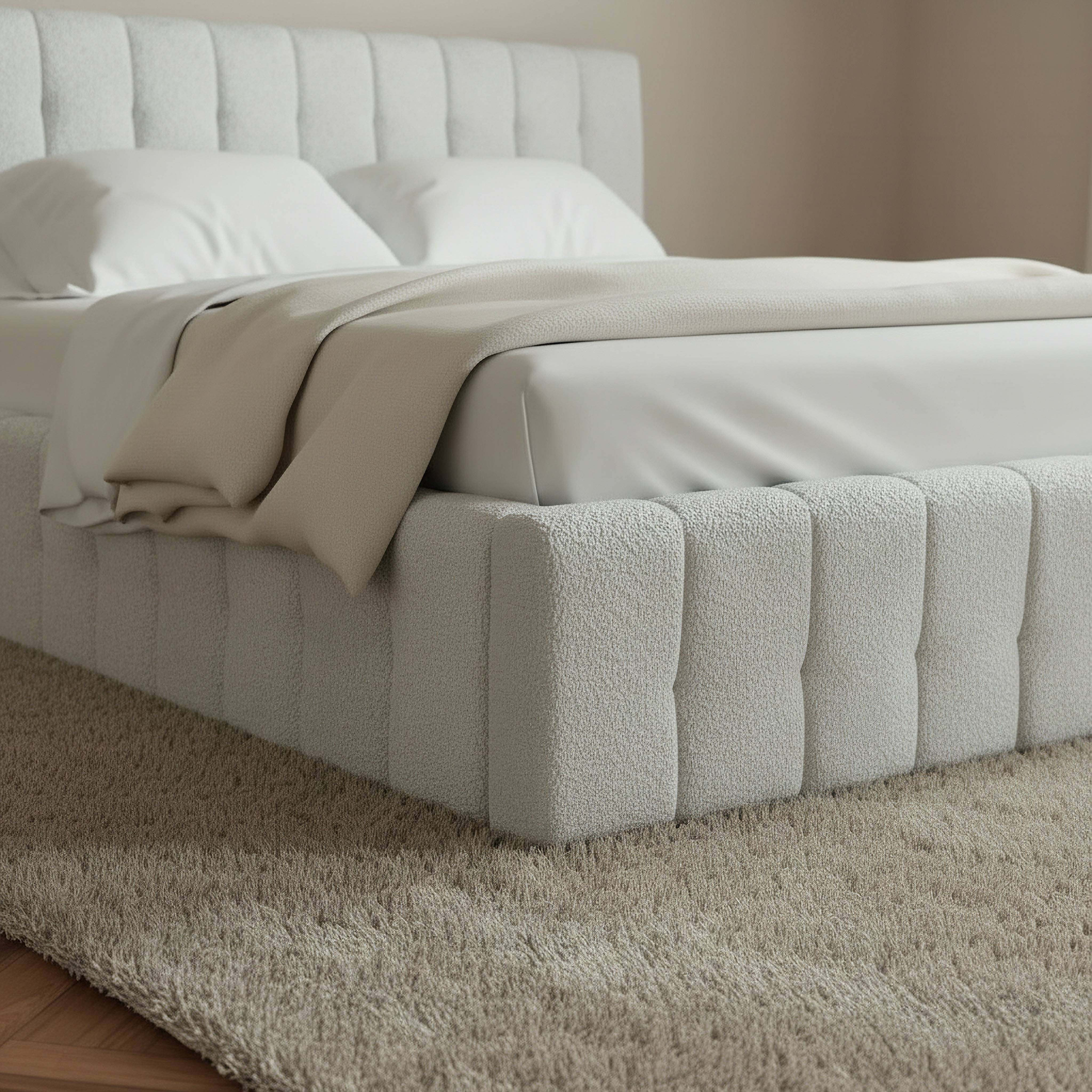 Island Stonia Upholstered King Bed - 180x200 cm-hbxfurniture-bedsandbedsets-beds-king-image-4