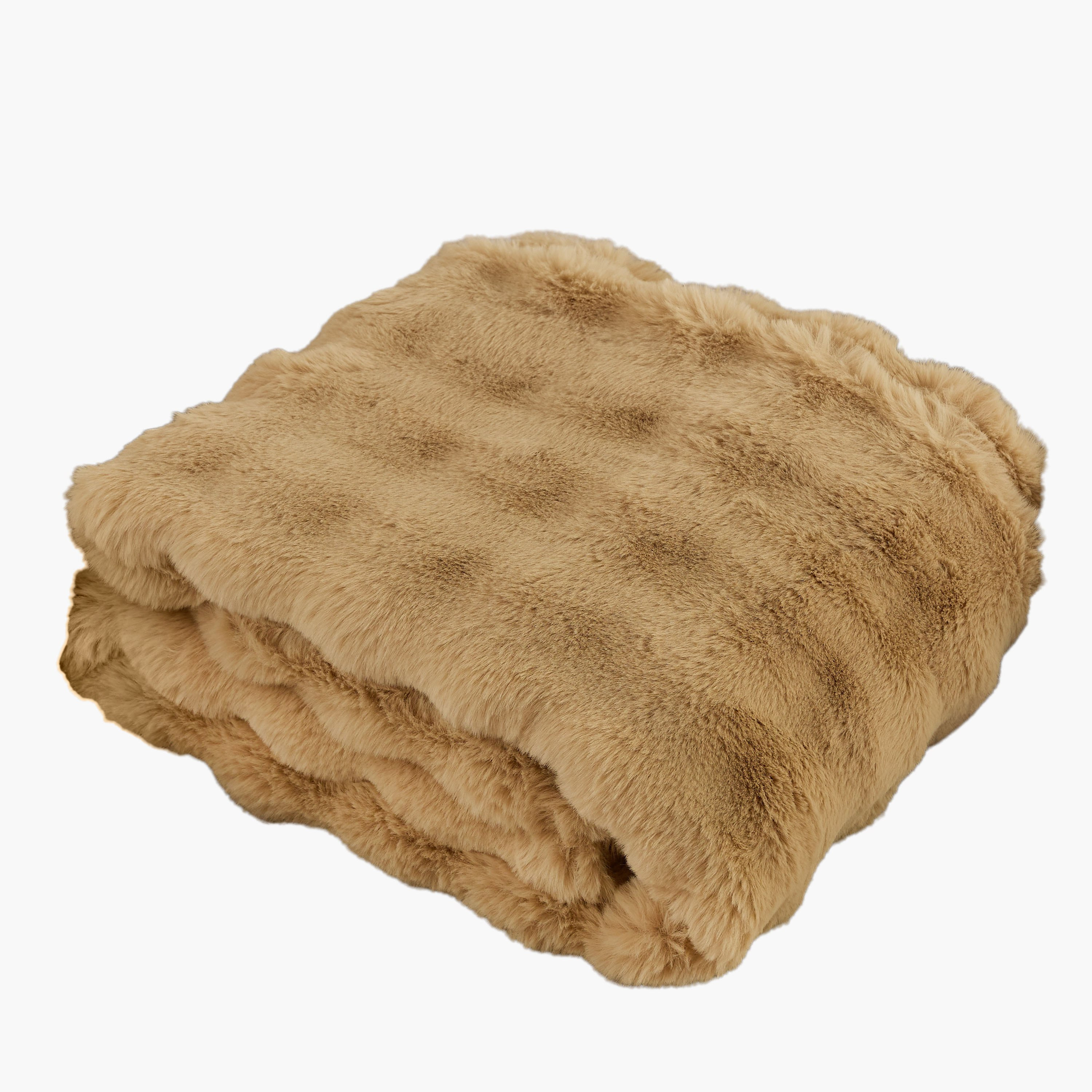 Ness 2-Side Brushed Bubble Faux Fur Throw - 130x170 cm-hbxhomeware-hbxbedroom-image-5
