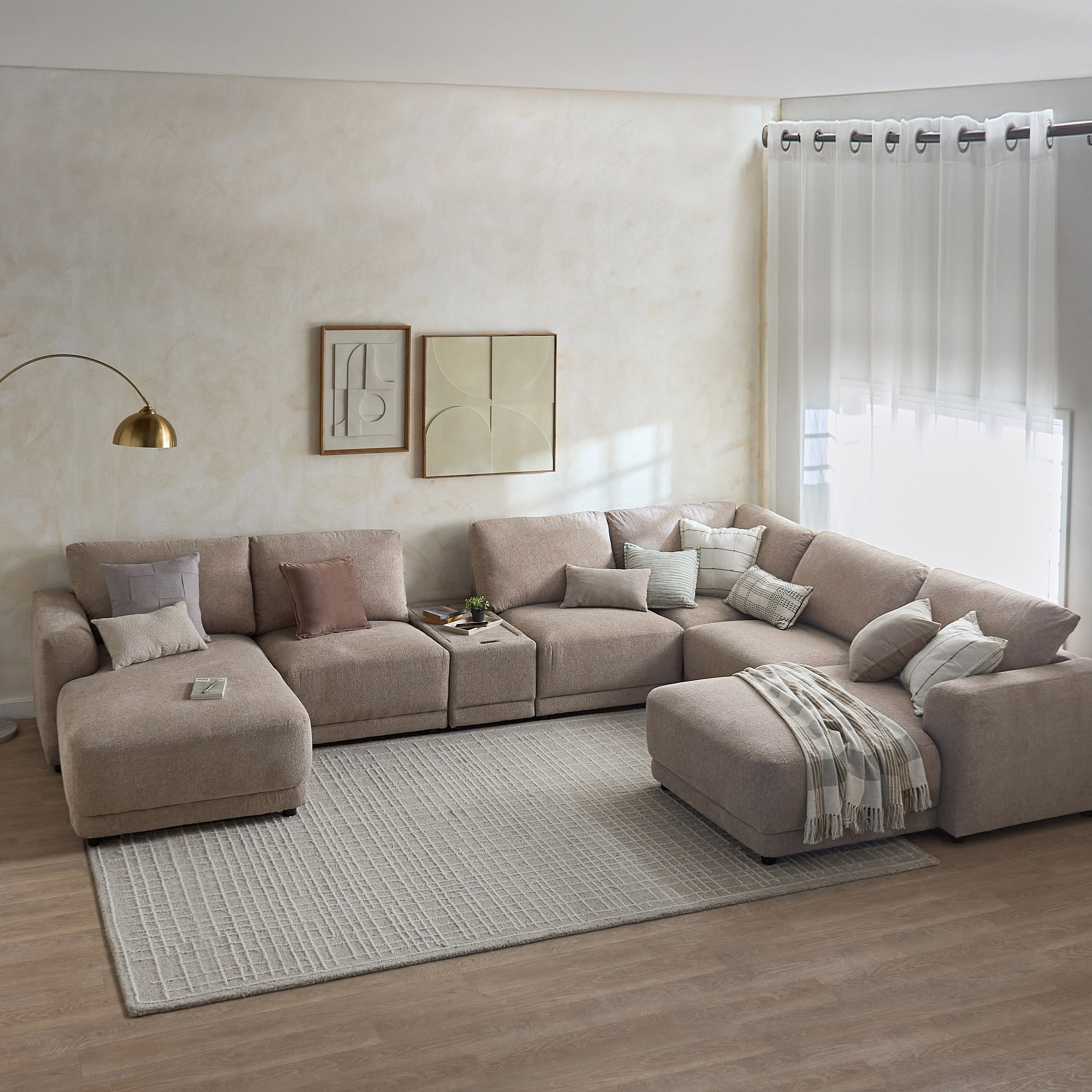 Flexa Fabric Left Armchair-hbxlivingroom-sofasandarmchairs-modularsofas-image-12