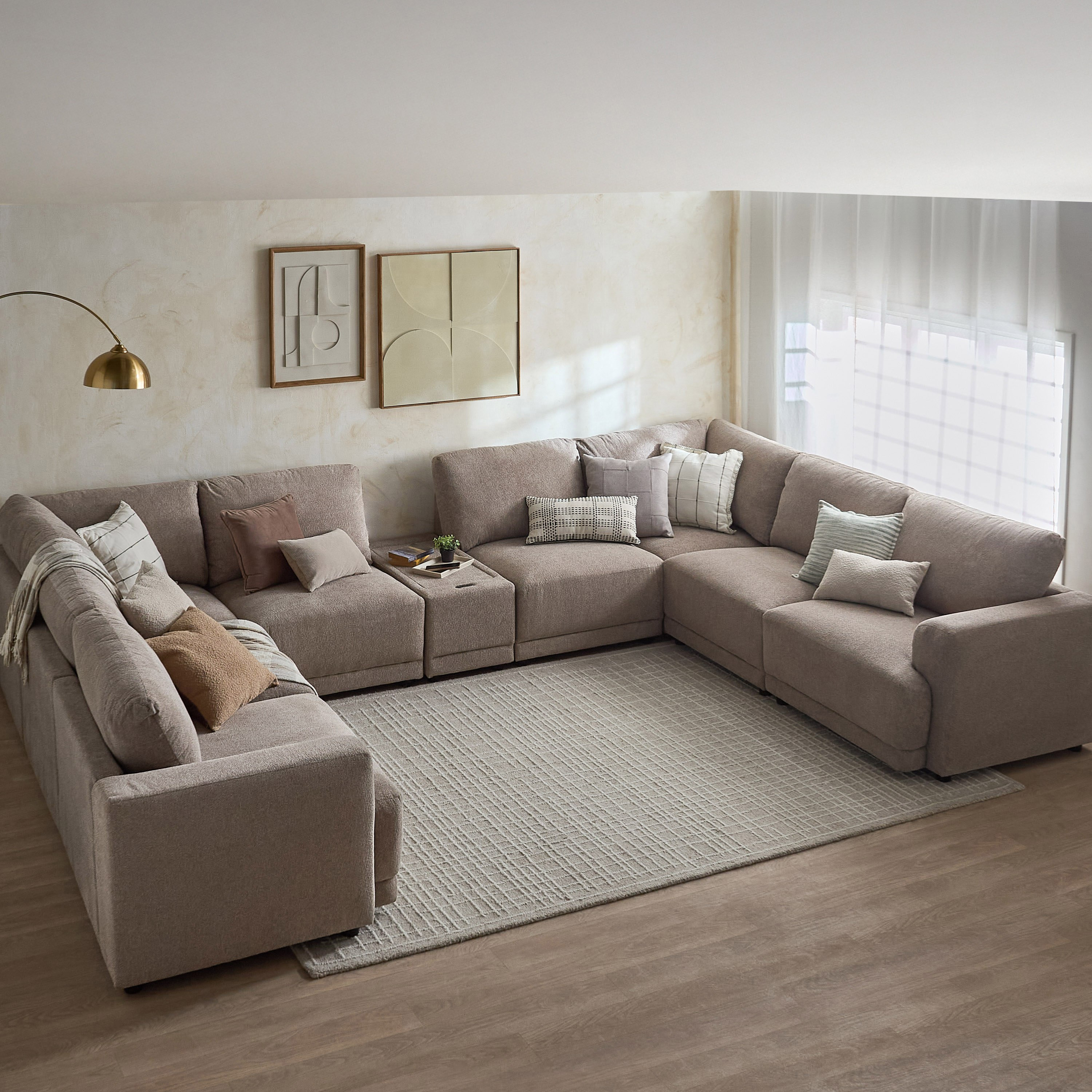 كنبة استرخاء قماش بذراع أيمن من فليكسا-hbxlivingroom-sofasandarmchairs-modularsofas-image-13