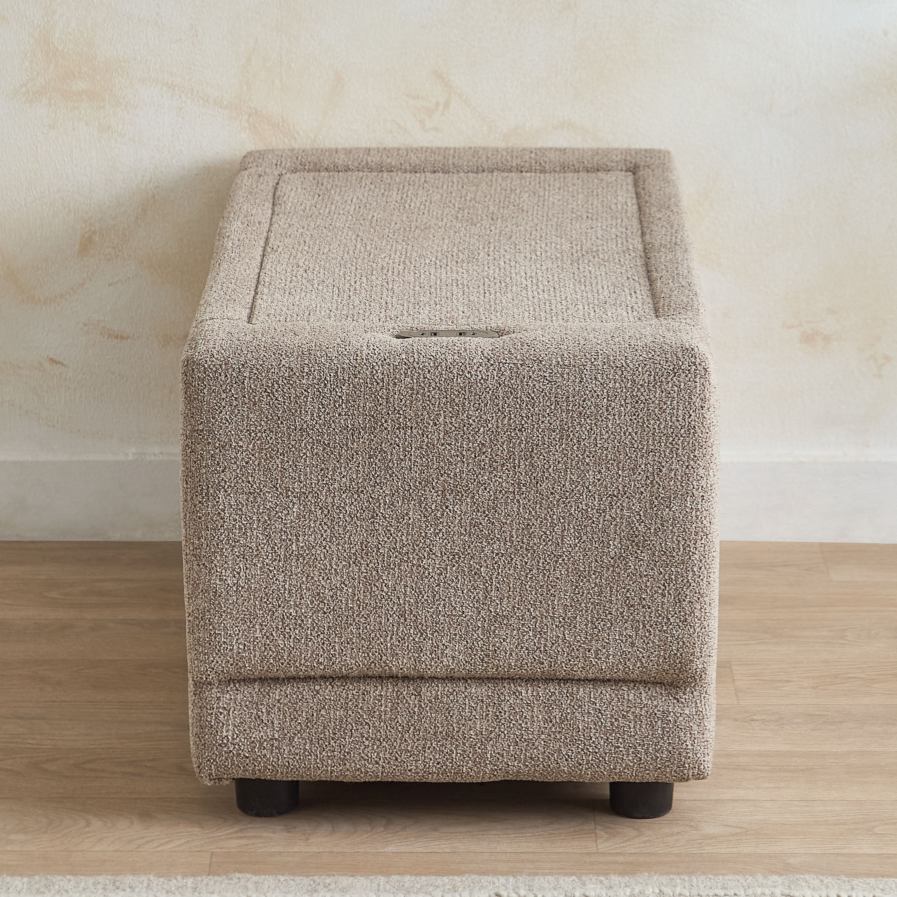 Flexa Fabric Console with Acrylic Top 2 C-Type Charging and USB Charging Point-hbxlivingroom-sofasandarmchairs-modularsofas-image-2
