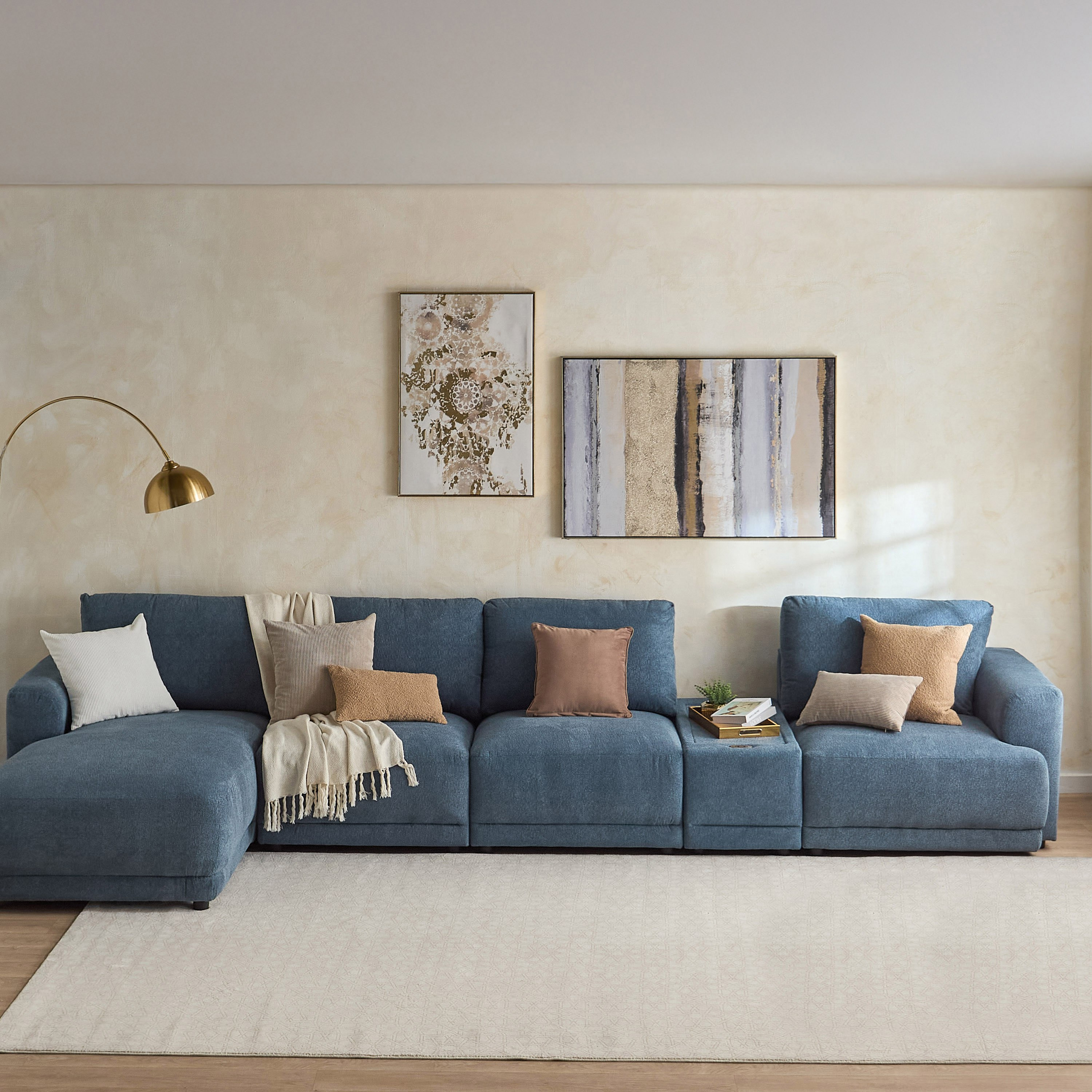 Flexa Fabric Right Armchair-hbxlivingroom-sofasandarmchairs-modularsofas-image-10
