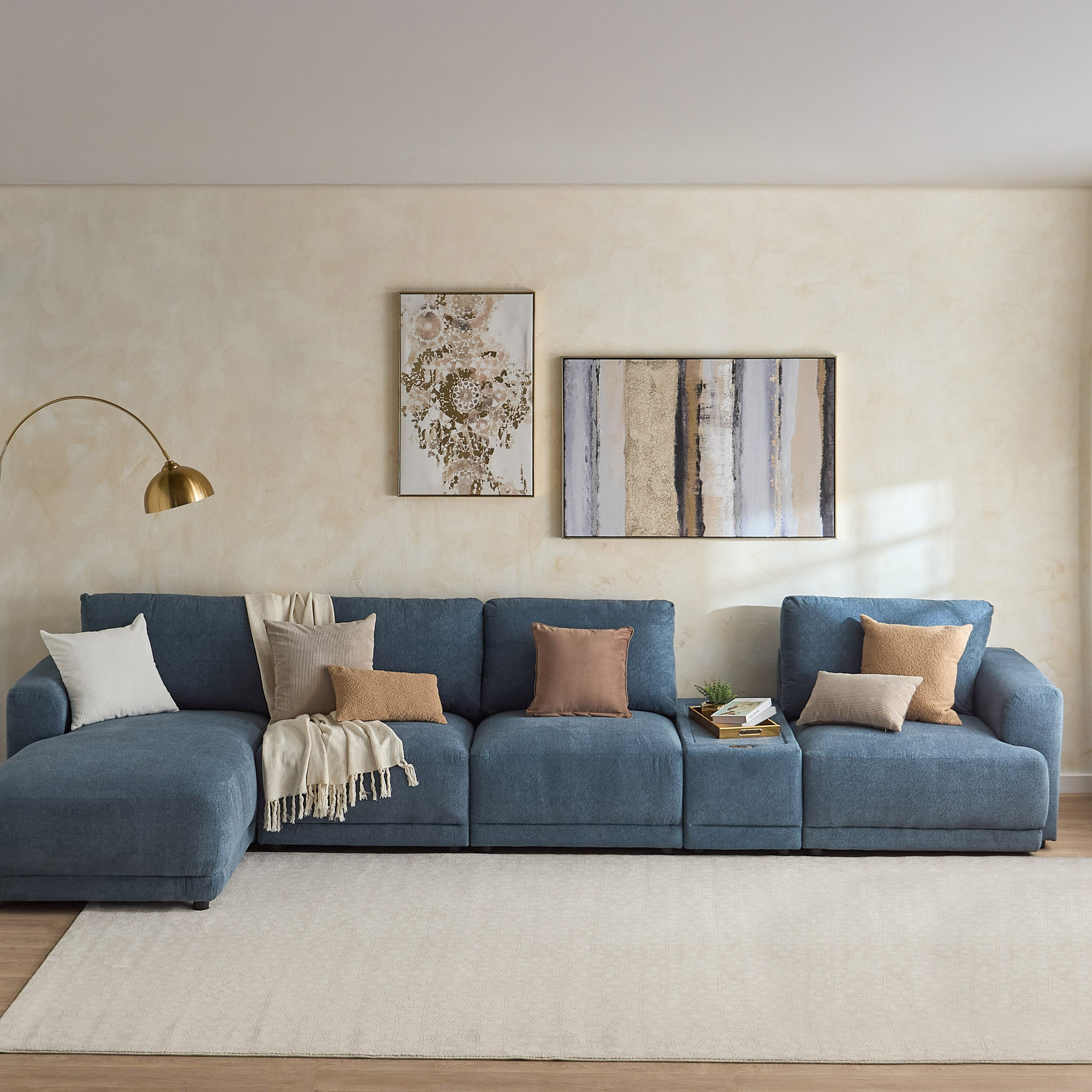 Flexa Fabric Left Armchair-hbxlivingroom-sofasandarmchairs-modularsofas-image-10
