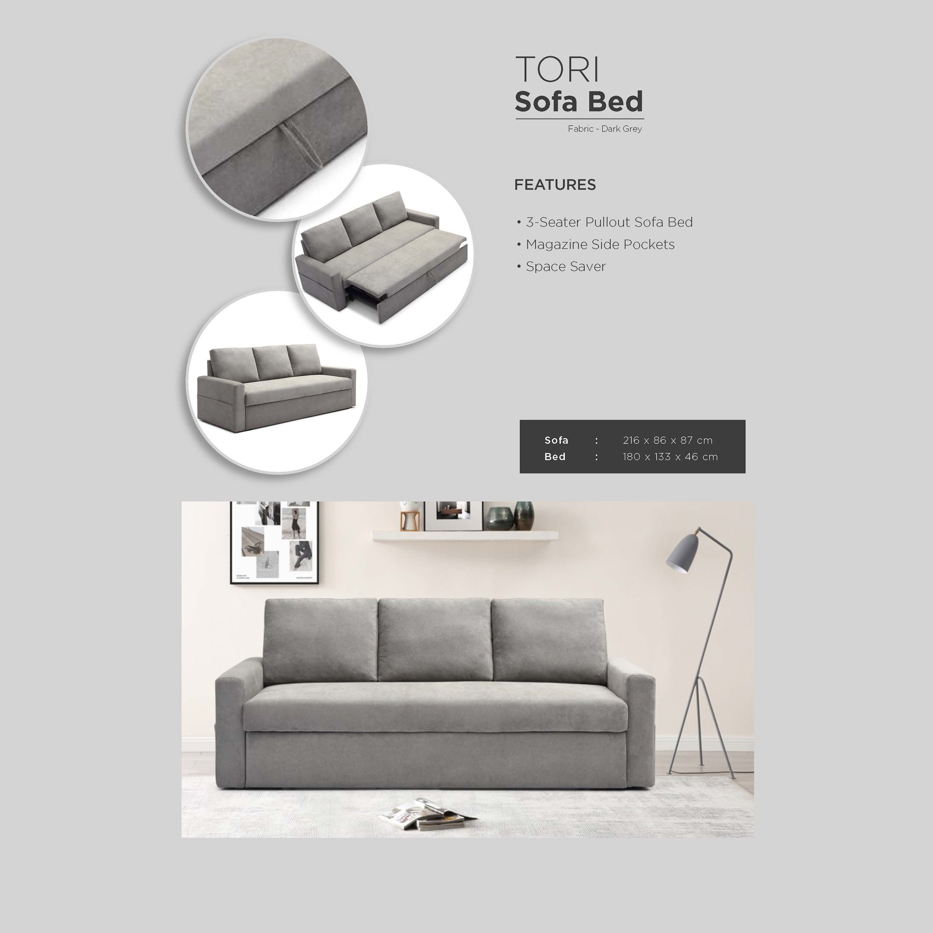 كنبة سرير قابلة للسحب بـ3 مقاعد مع جيوب جانبية من توري نكست-hbxfurniture-sofasandarmchairs-sofabeds-image-7