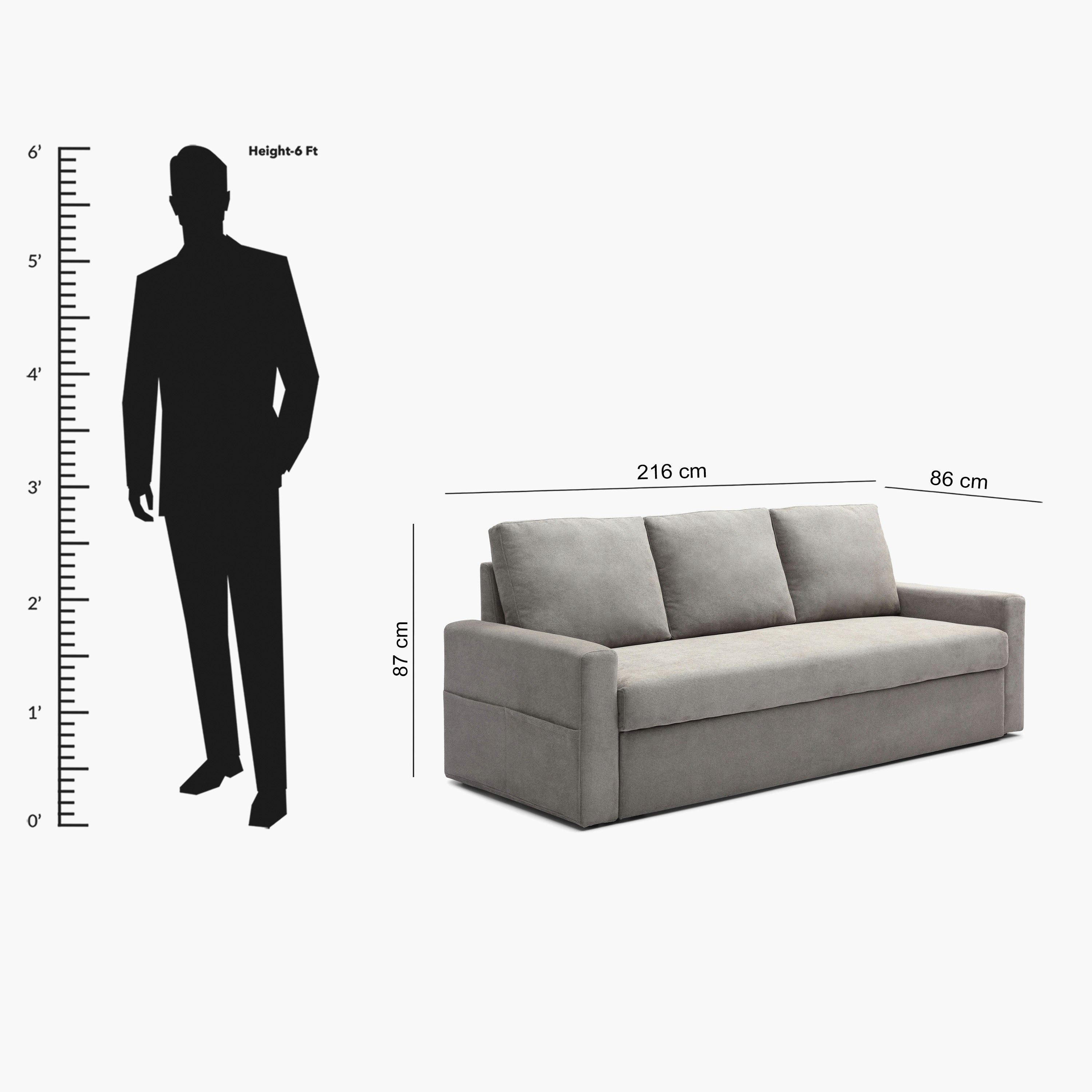 كنبة سرير قابلة للسحب بـ3 مقاعد مع جيوب جانبية من توري نكست-hbxfurniture-sofasandarmchairs-sofabeds-image-9