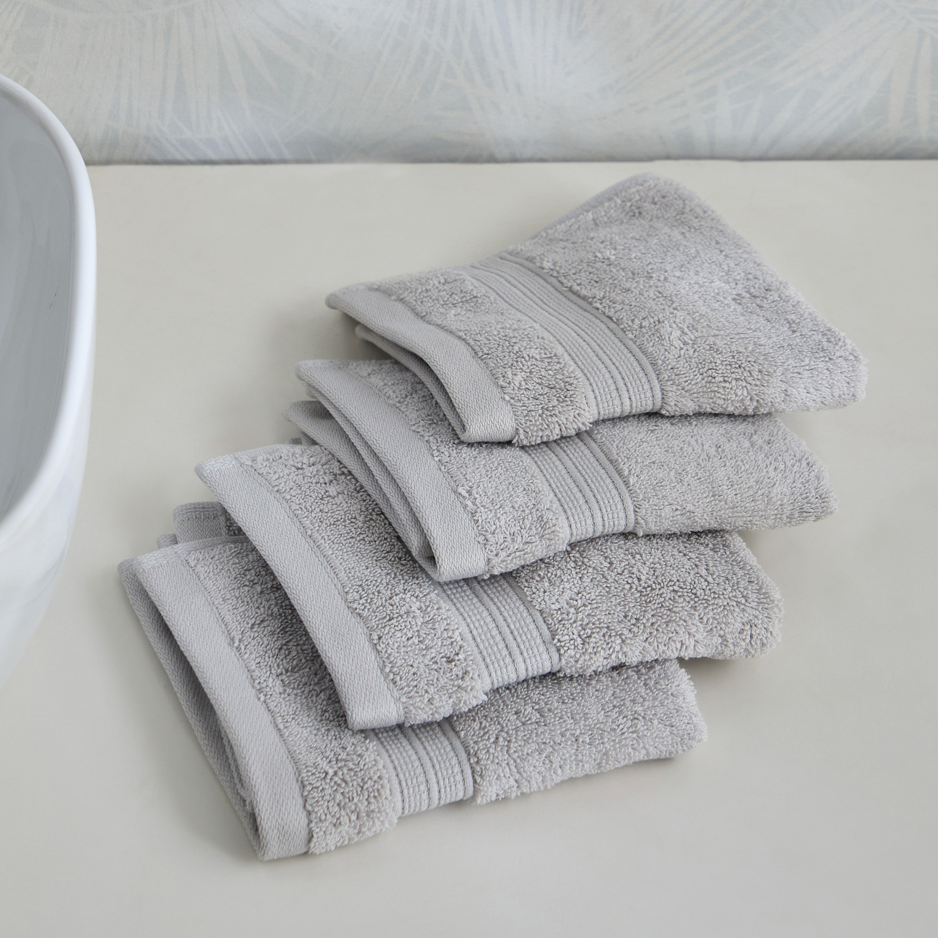 Air Rich 4-Piece Fade Resistant Face Towel Set - 30x30 cm-hbxbathroom-bathroomtextiles-image-3