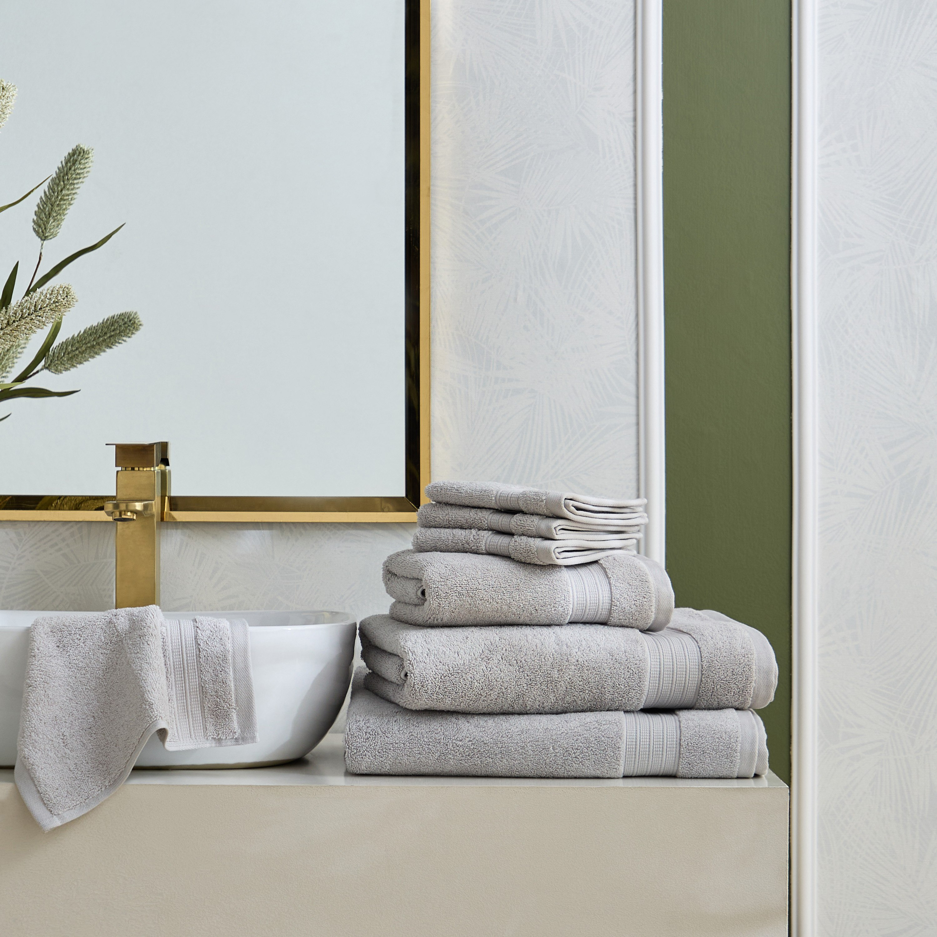 Air Rich 4-Piece Fade Resistant Face Towel Set - 30x30 cm-hbxbathroom-bathroomtextiles-image-4