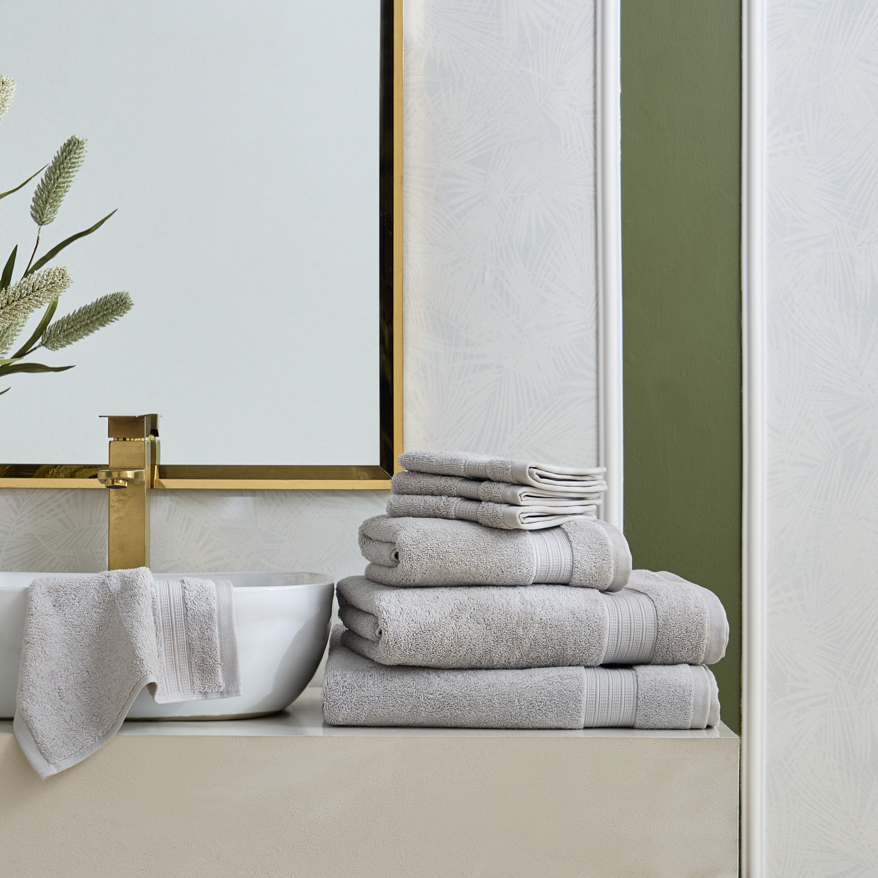 Air Rich Fade Resistant Hand Towel - 50x90 cm-hbxbathroom-bathroomtextiles-image-4