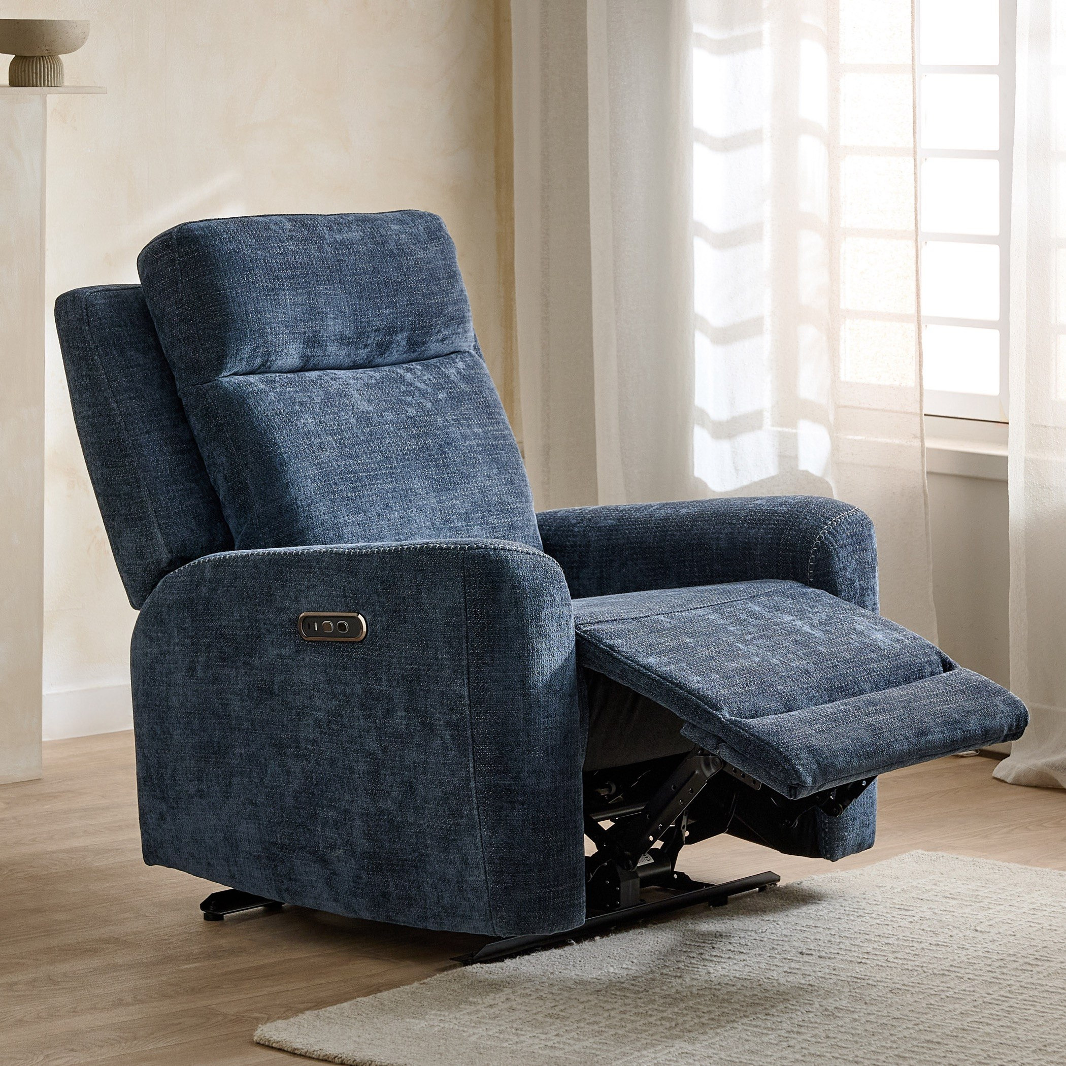 Branco Fabric Electric Armchair Recliner-hbxfurniture-sofasandarmchairs-reclinersofas-image-2