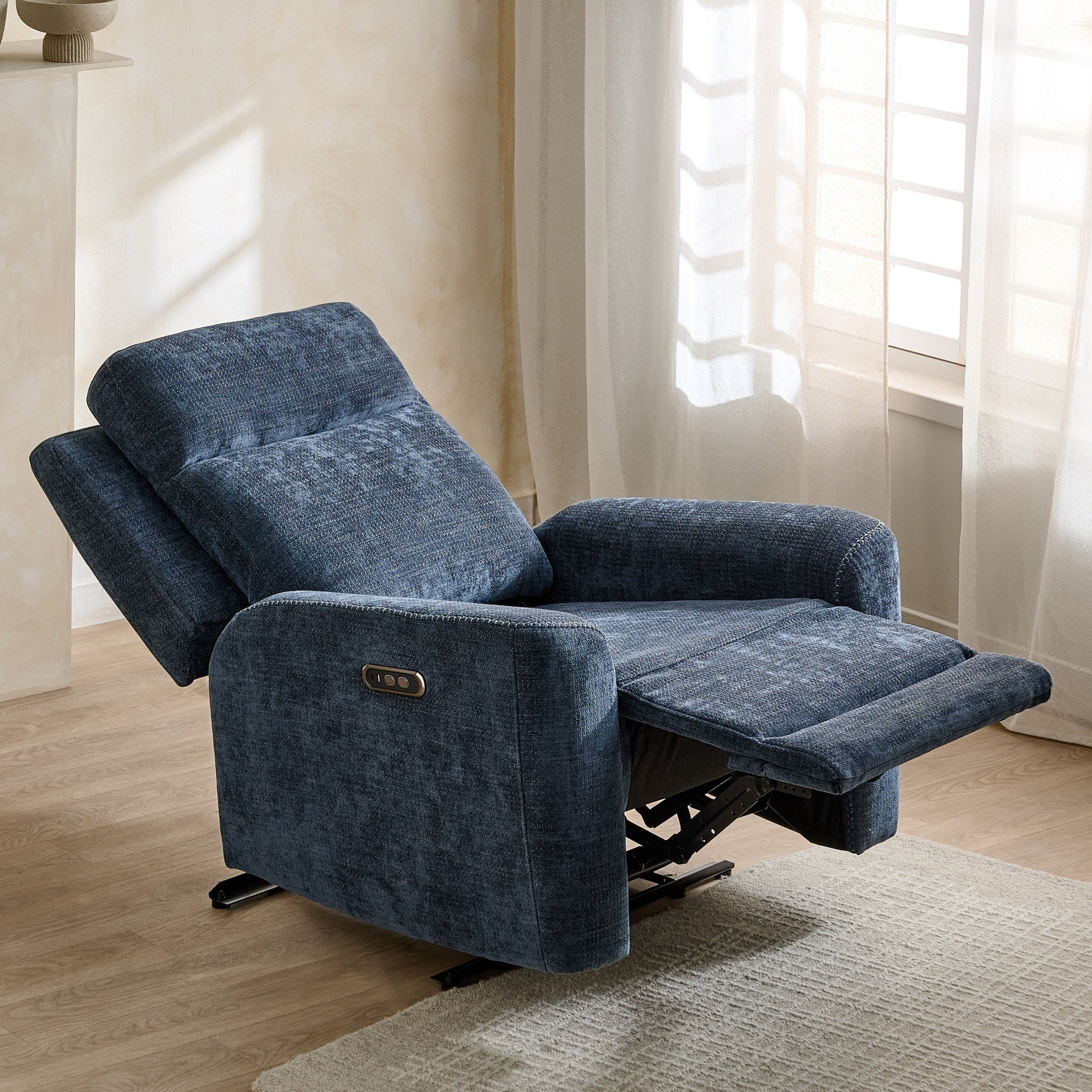 Branco Fabric Electric Armchair Recliner-hbxfurniture-sofasandarmchairs-reclinersofas-image-3