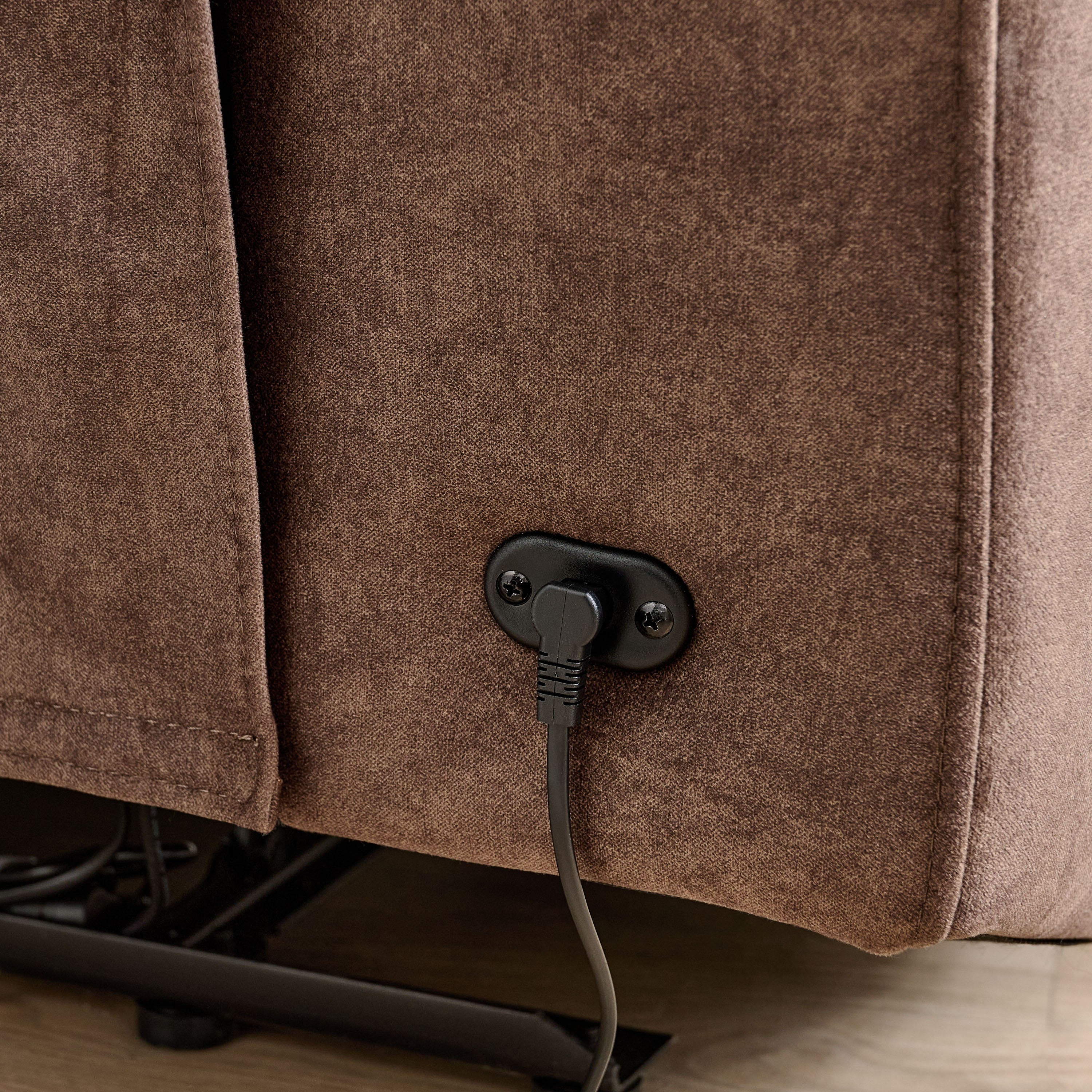 Reva Fabric Electric Power Armchair Recliner-hbxfurniture-sofasandarmchairs-reclinersofas-image-11